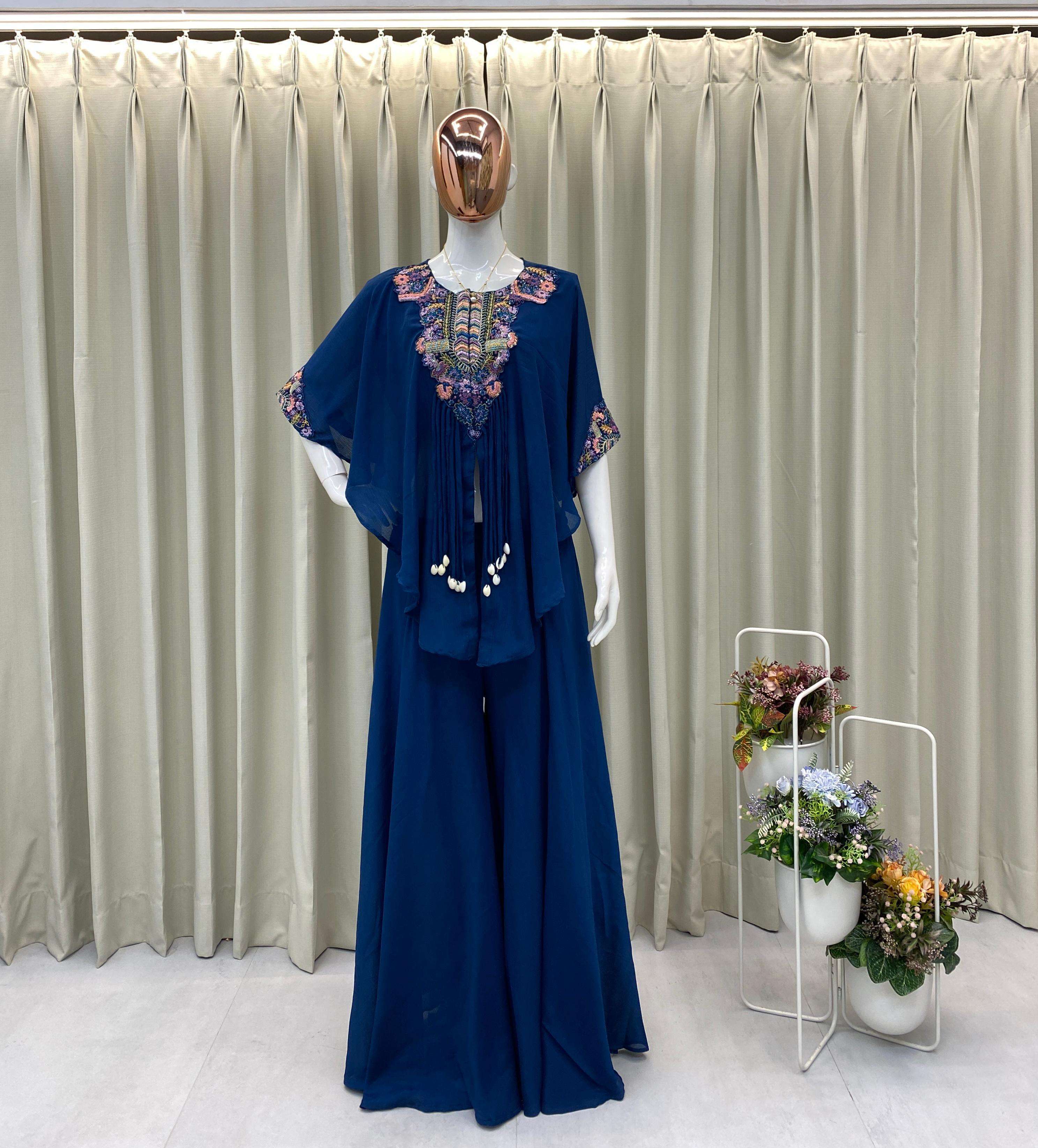 BE 349 THREE PIECE INDO WESTERN WEAR COLLECTION 