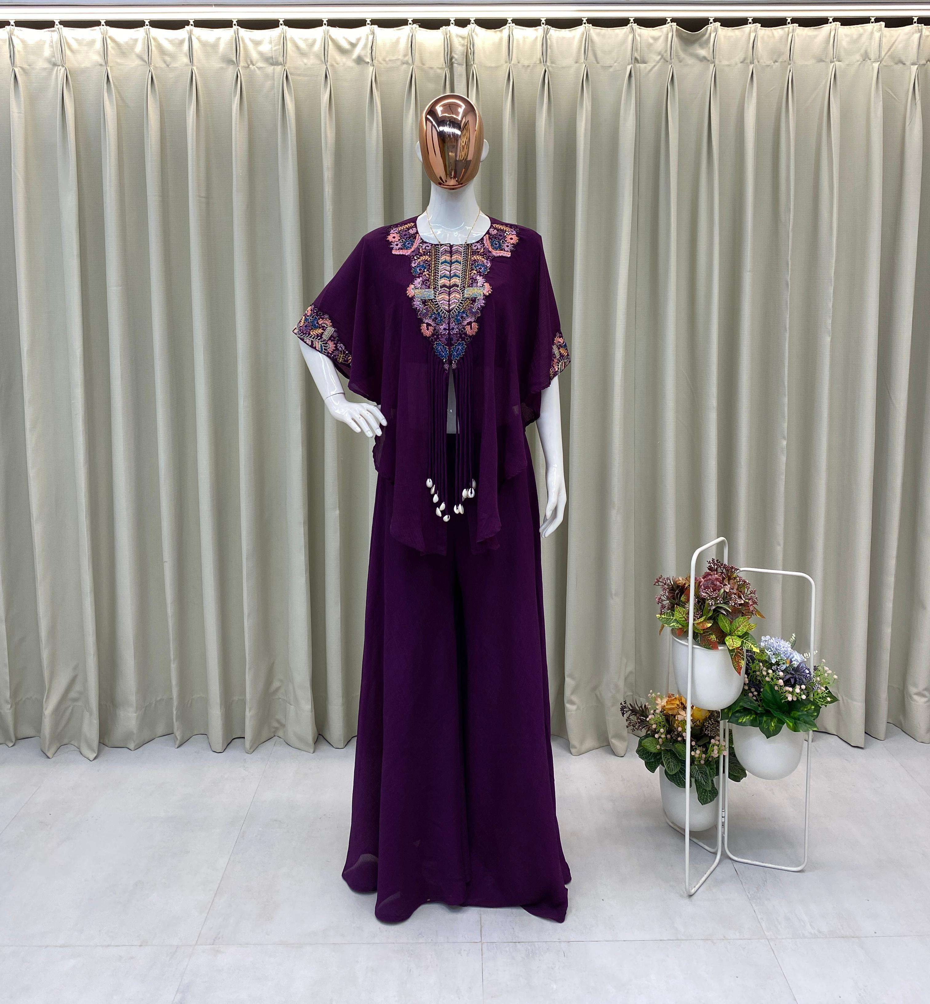 BE 349 THREE PIECE INDO WESTERN WEAR COLLECTION 