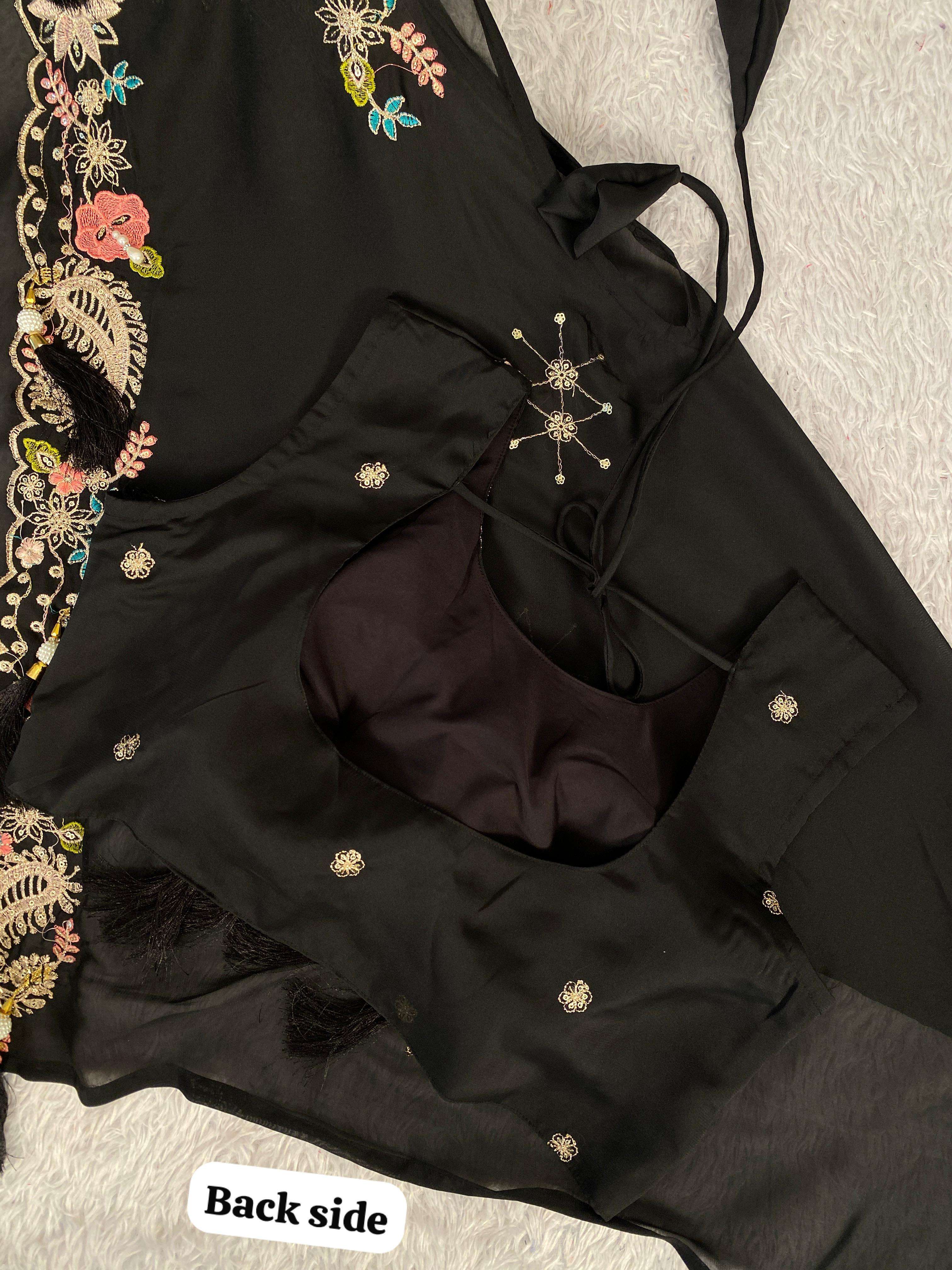 BE 425 SILK DESIGNER WORK PARTY WEAR INDO WESTERN STYLE DRESS