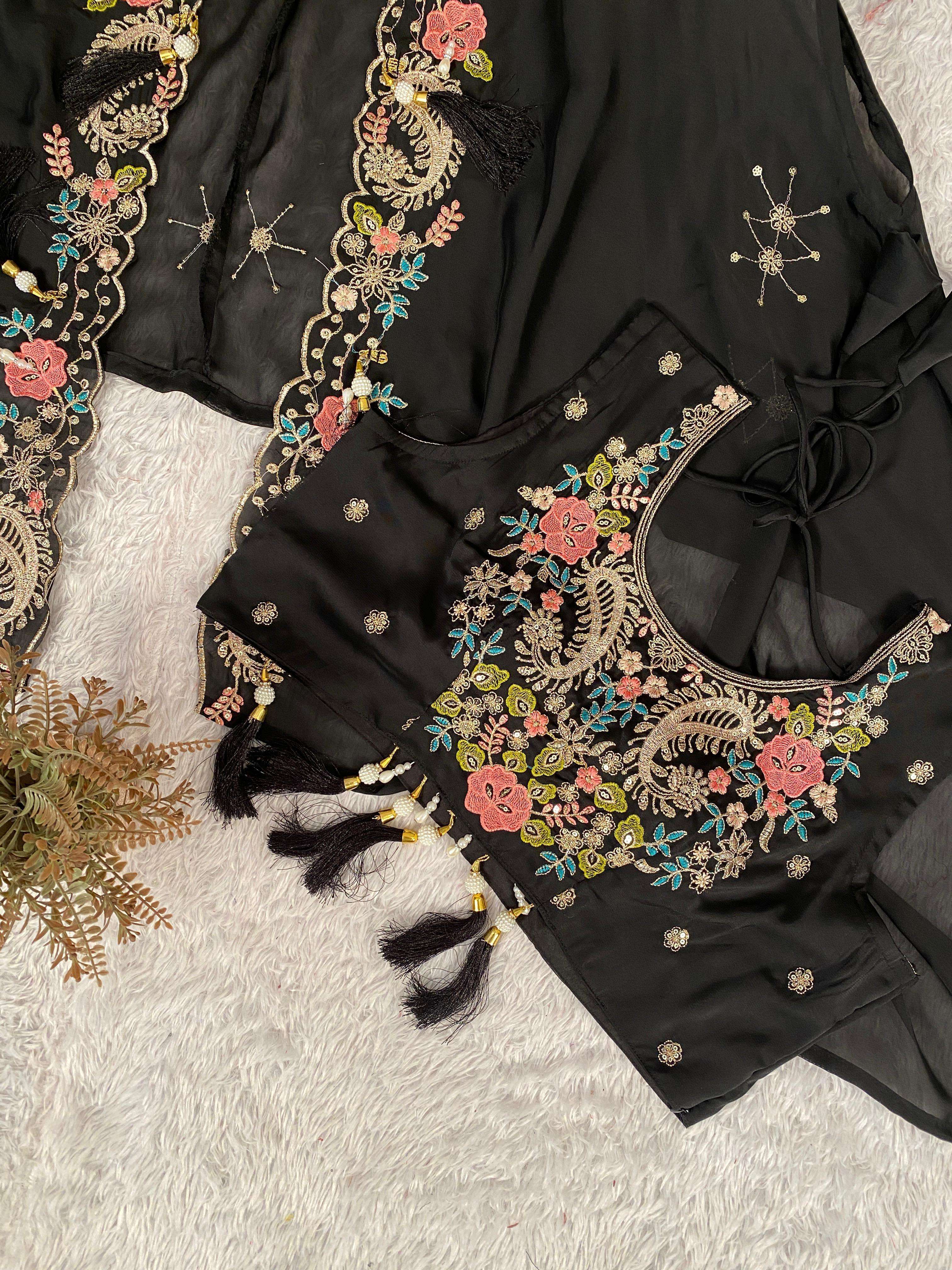 BE 425 SILK DESIGNER WORK PARTY WEAR INDO WESTERN STYLE DRESS