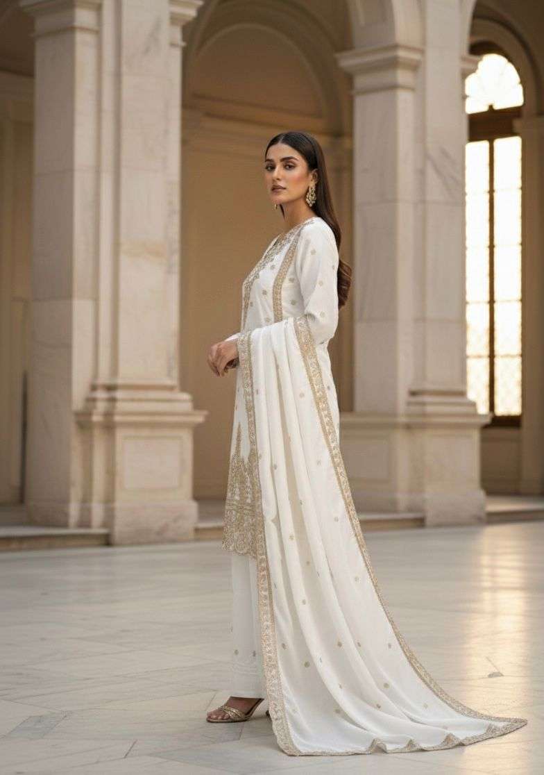 BE 444 HEAVY BEAUTIFUL DESIGNER LOOK LADIES PARTY WEAR SUIT