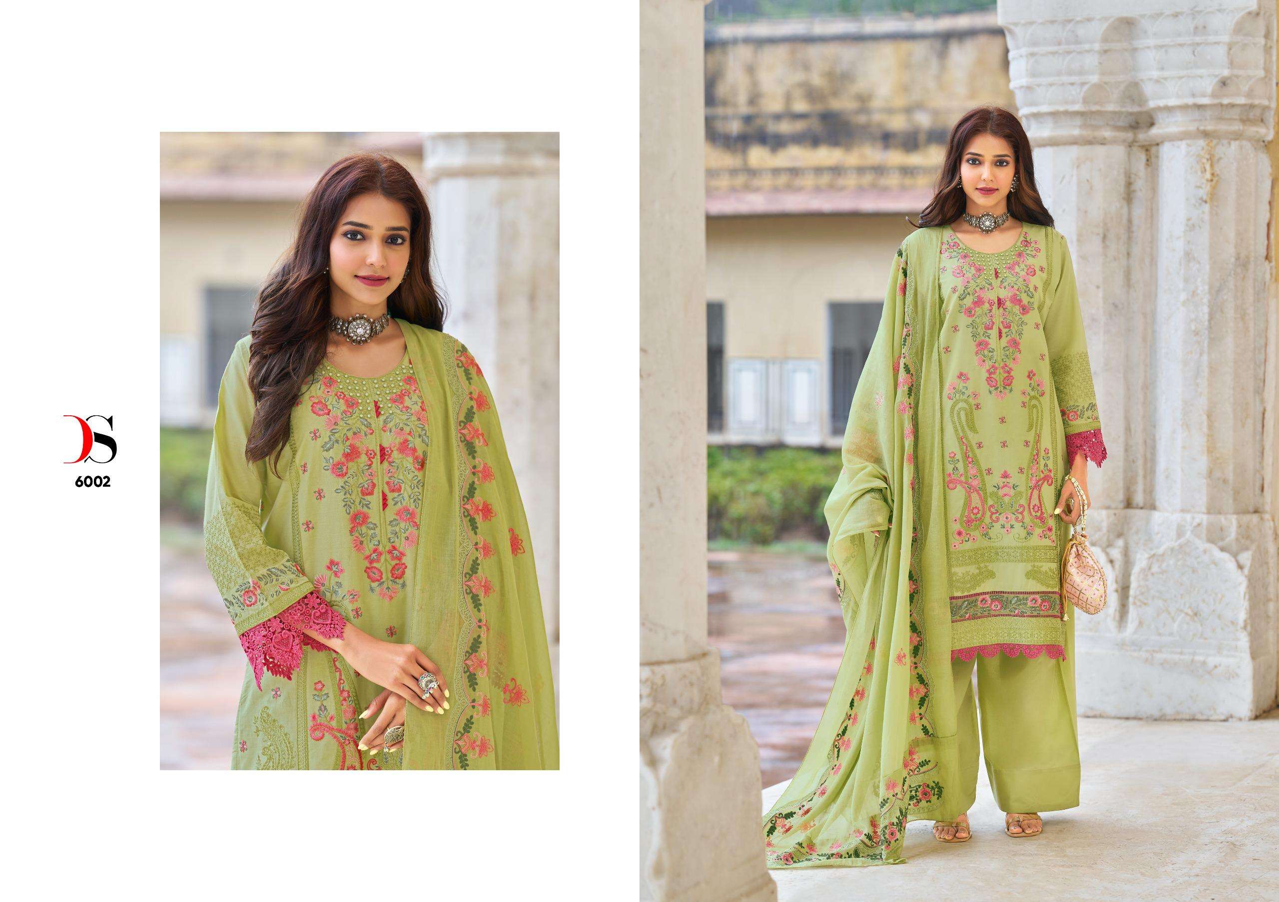 DEEPSY SUITS ELAF LUXURY LAWN 25 VOL 6 COTTON HEAVY EMBROIDERY DESIGNER WORK SUIT
