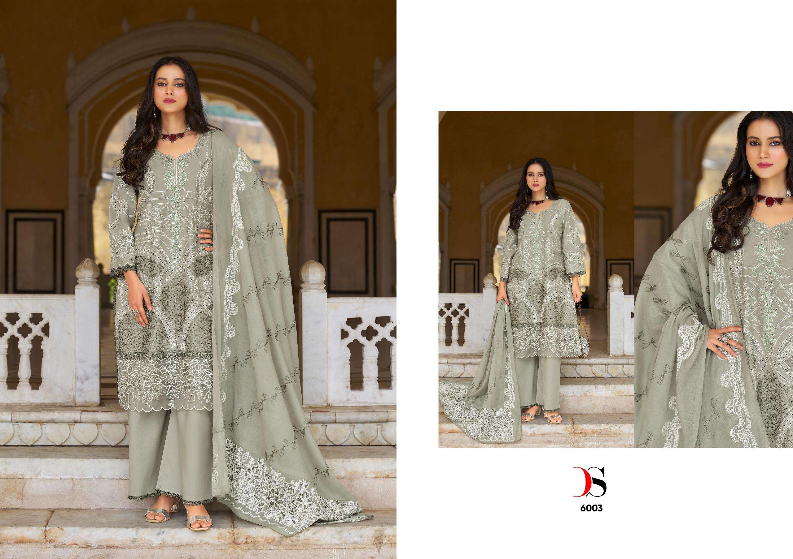 DEEPSY SUITS ELAF LUXURY LAWN 25 VOL 6 COTTON HEAVY EMBROIDERY DESIGNER WORK SUIT