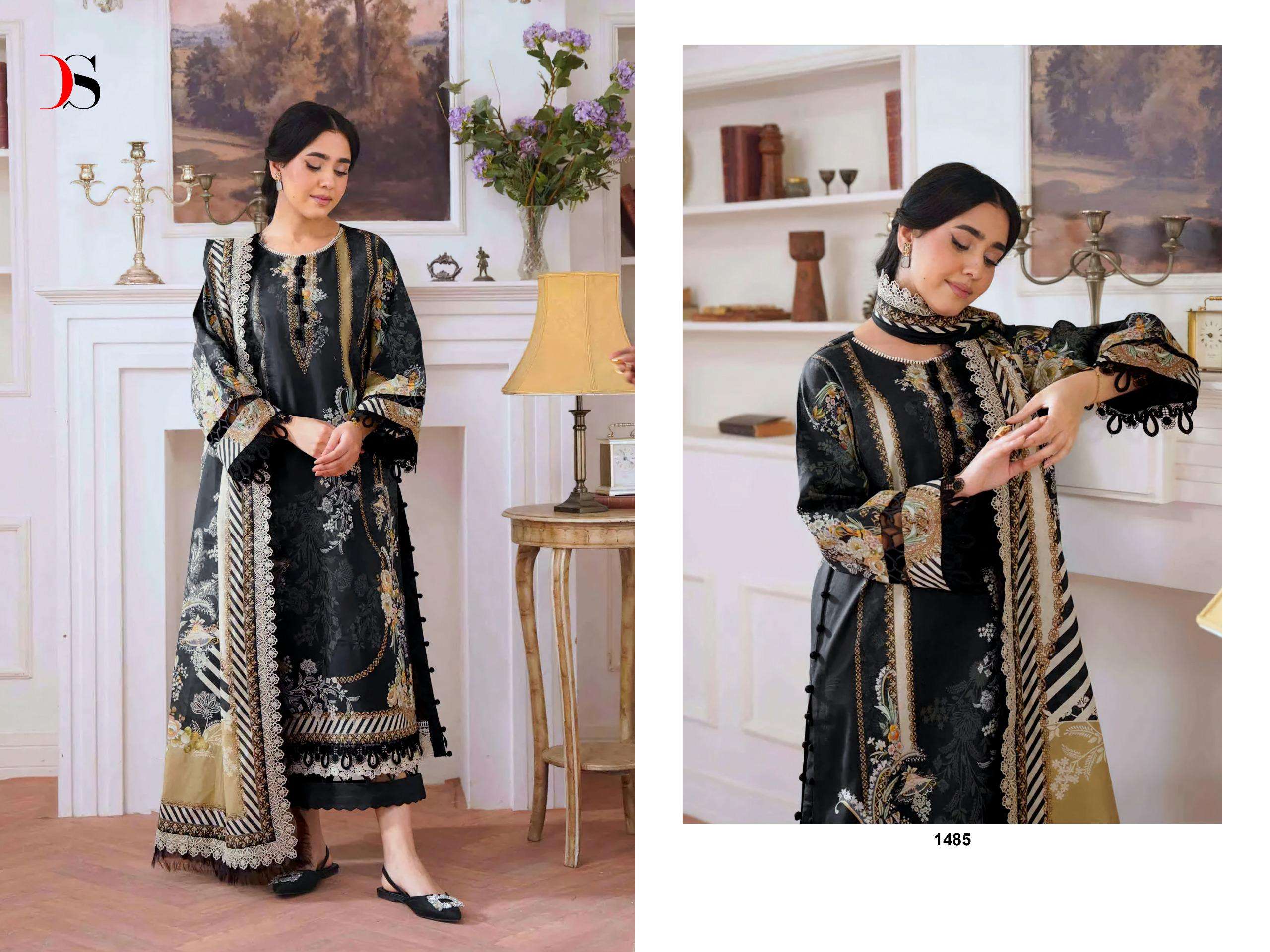 DEEPSY SUITS JADE JAL INSERT COTTON EMBROIDERY WORK SALWAR KAMEEZ