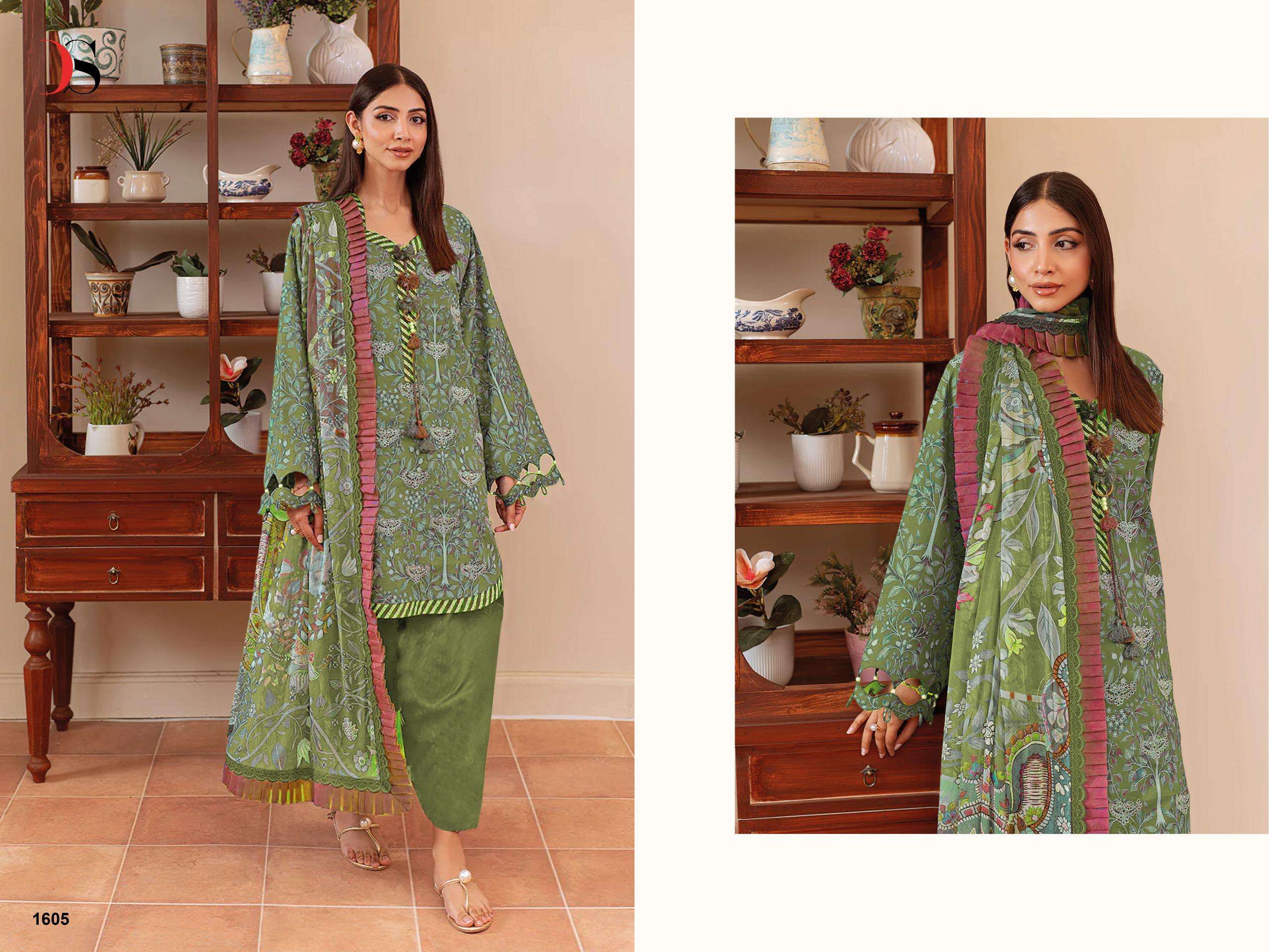 DEEPSY SUITS JADE LUMEA COTTON PATCH EMBROIDERY WORK SALWAR KAMEEZ 