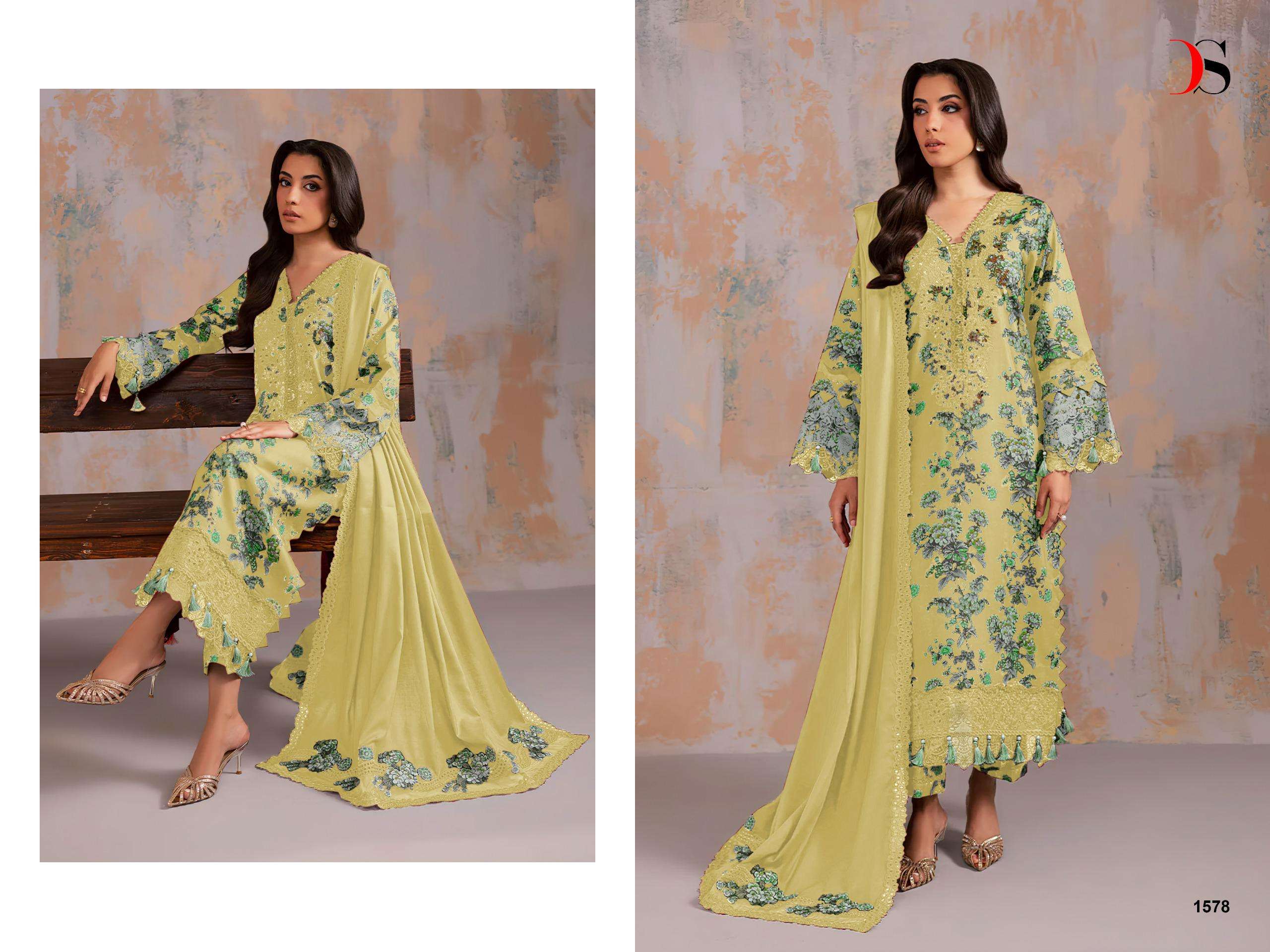 DEEPSY SUITS JADE PREMIUM VOL 2 VISCOSE EMBROIDERY DESIGNER WORK SALWAR KAMEEZ 