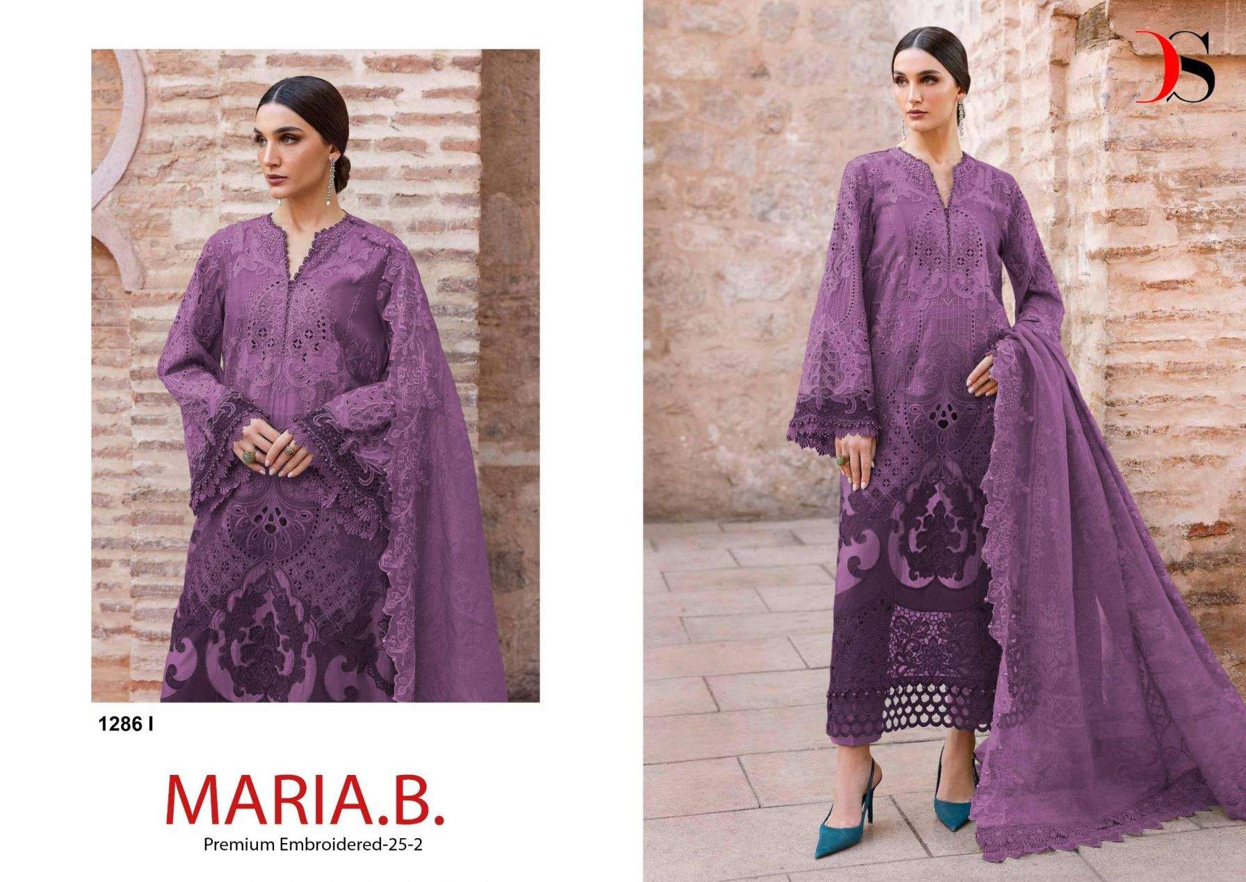 DEEPSY SUITS MARIA B PREMIUM EMBROIDERED 25 VOL 2 HIT DESIGN 1286 
