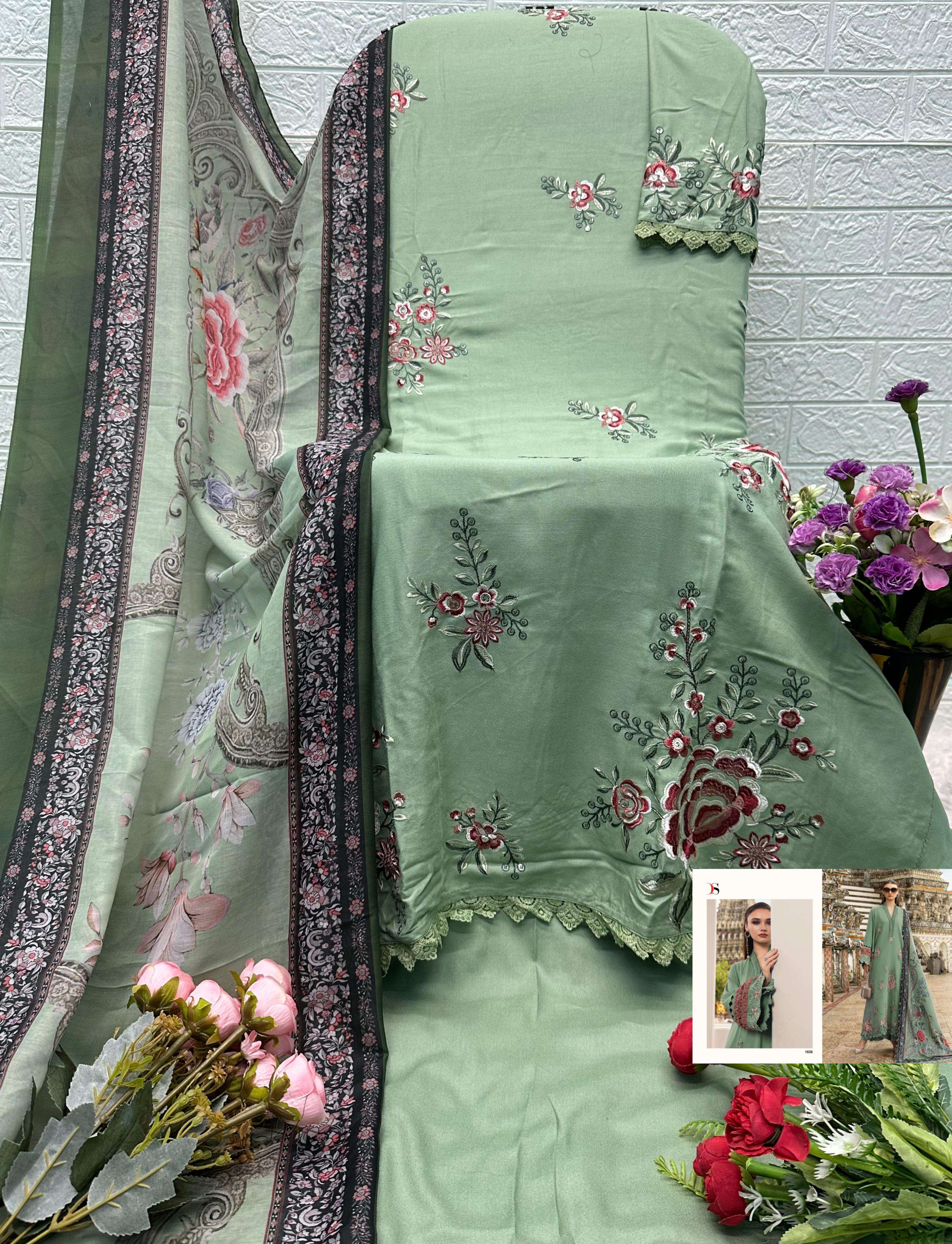 DEEPSY SUITS MARIA B PREMIUM EMBROIDERED RAYON VOL 4 PAKISTANI SUIT