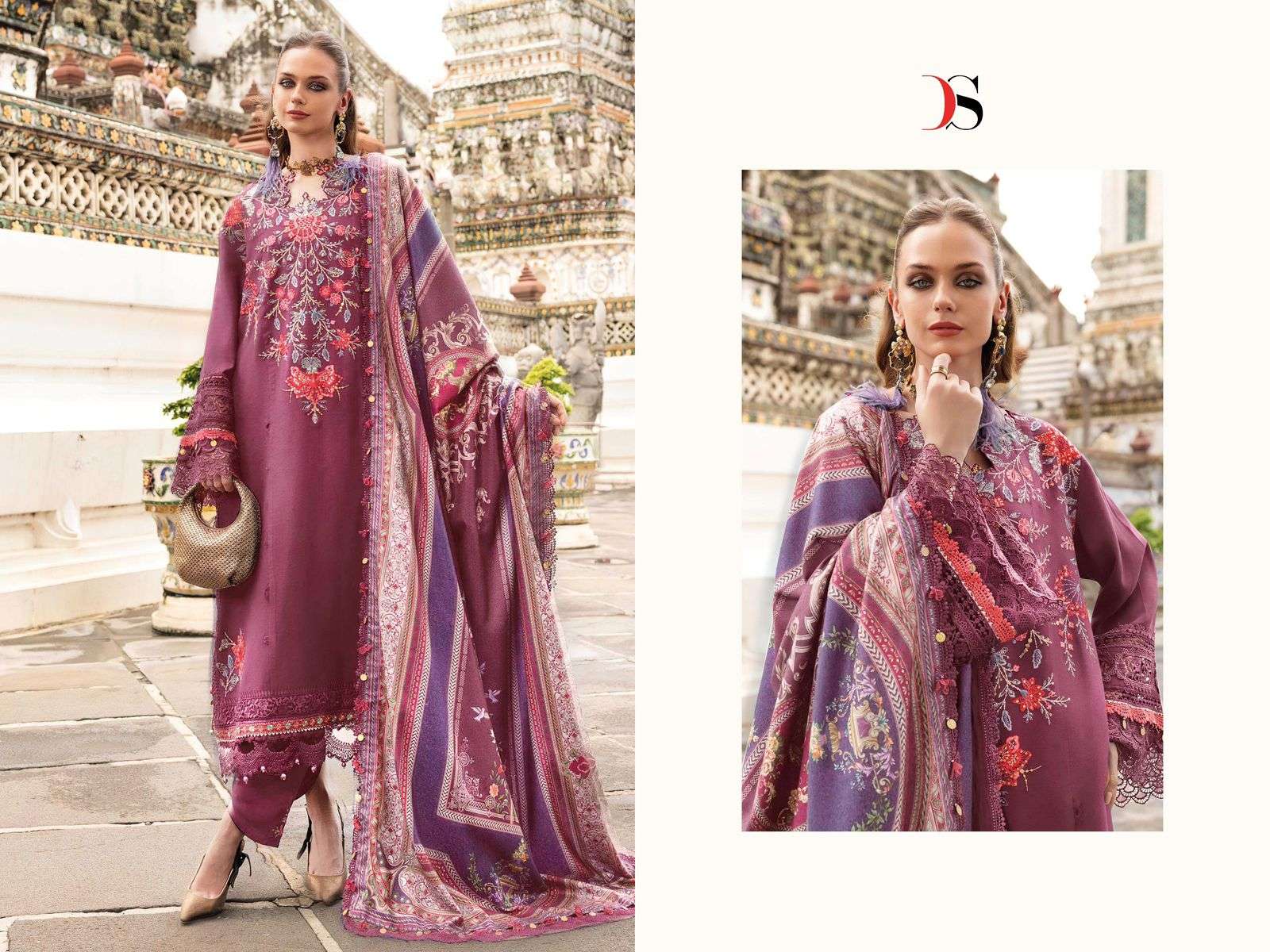 DEEPSY SUITS MARIA B PREMIUM EMBROIDERED RAYON VOL 4 PAKISTANI SUIT