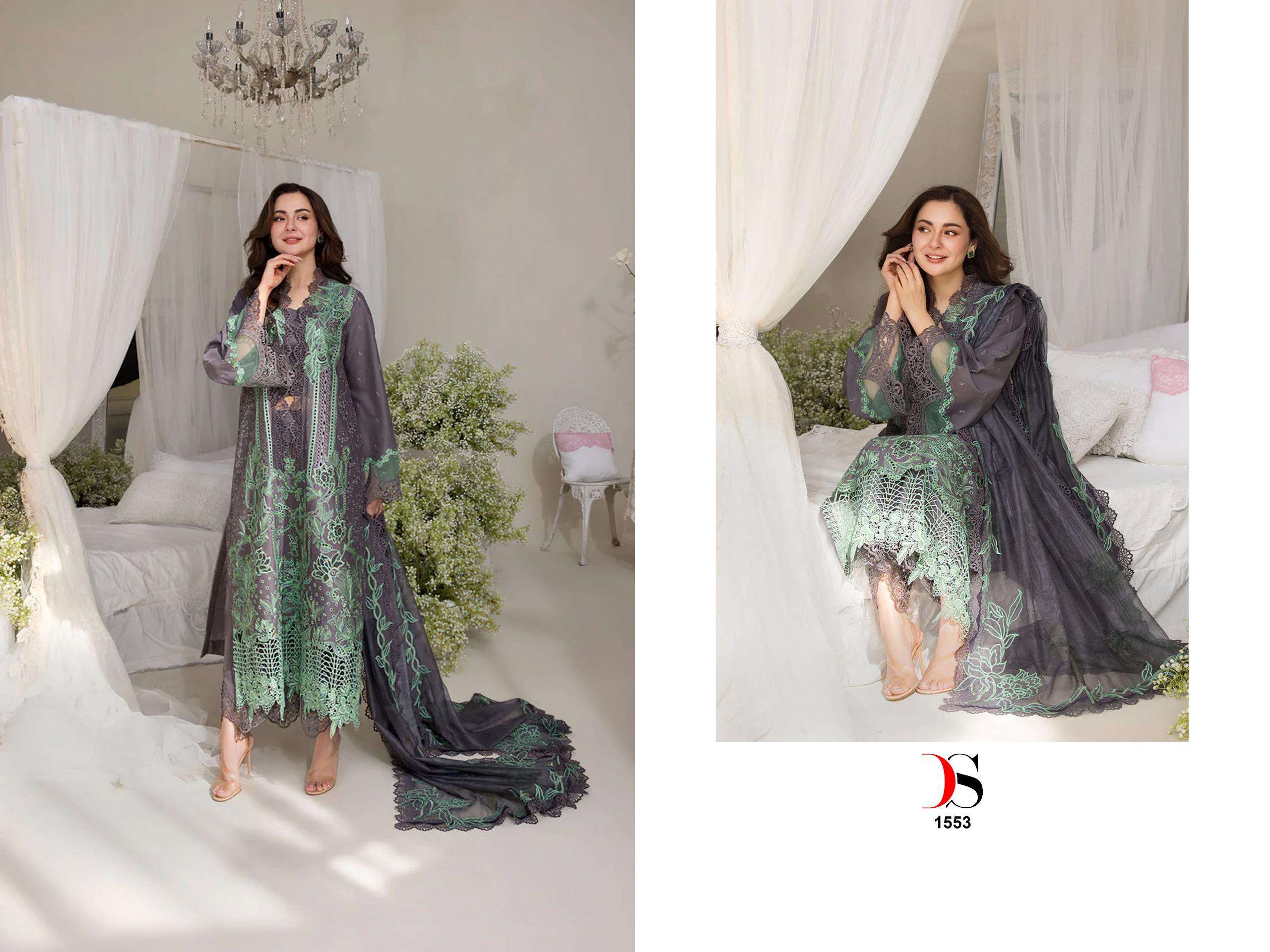 DEEPSY SUITS SOBIA NAZIR LUXURY LAWN 25 VOL 4 COTTON EMBROIDERY DESIGNER SUIT