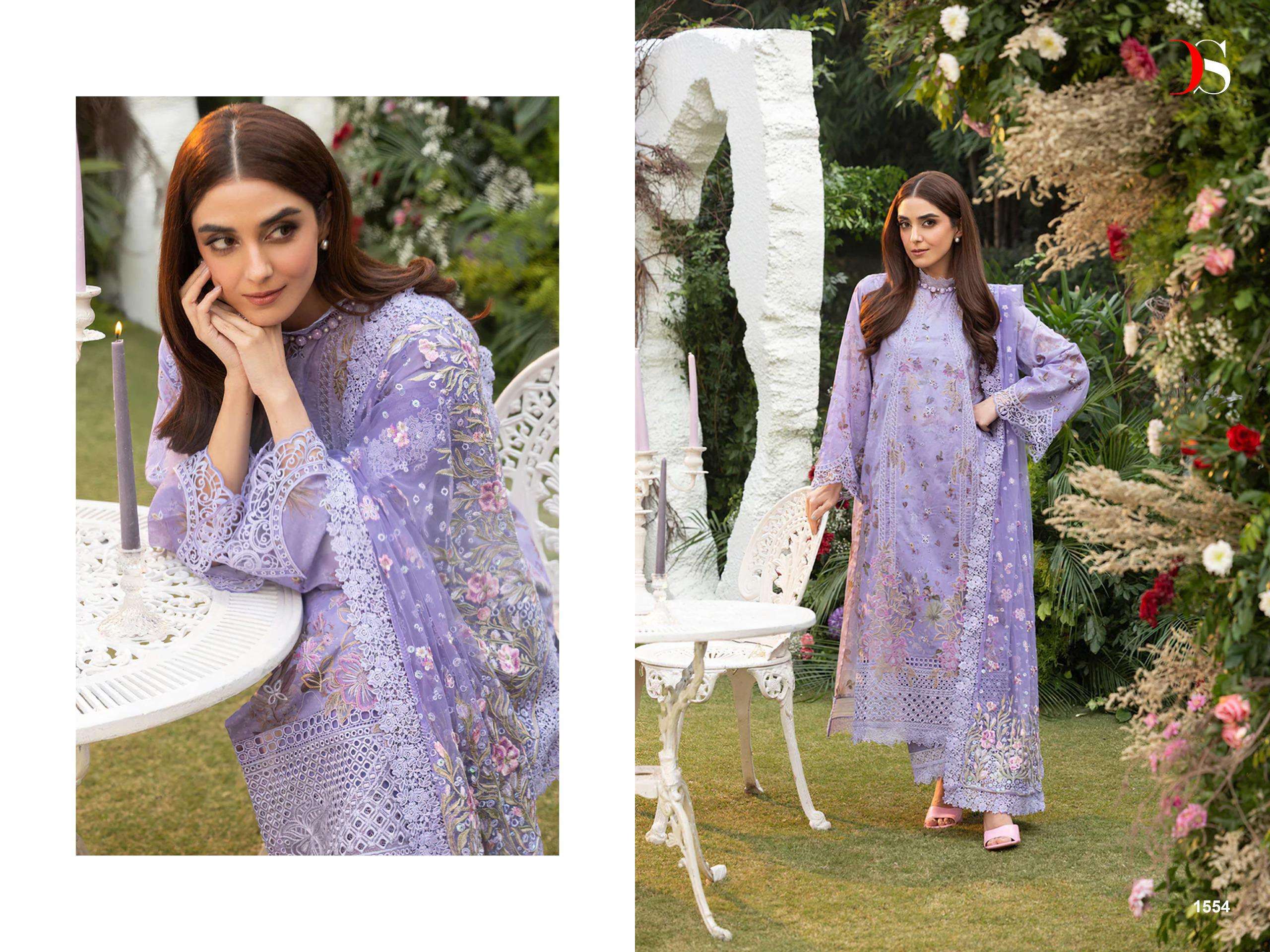 DEEPSY SUITS SOBIA NAZIR LUXURY LAWN 25 VOL 4 COTTON EMBROIDERY DESIGNER SUIT