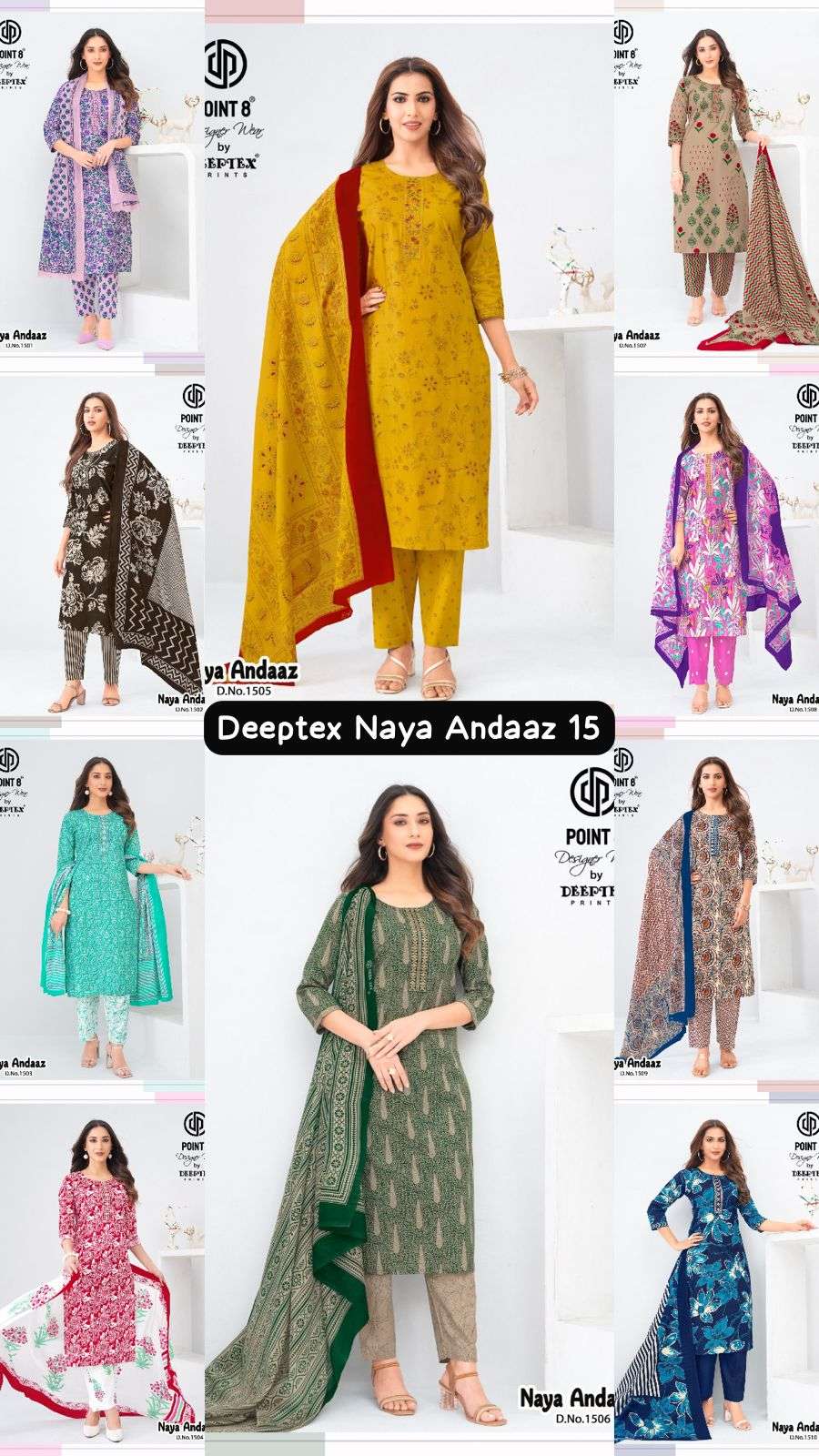 DEEPTEX PRINTS NAYA ANDAAZ VOL 15 