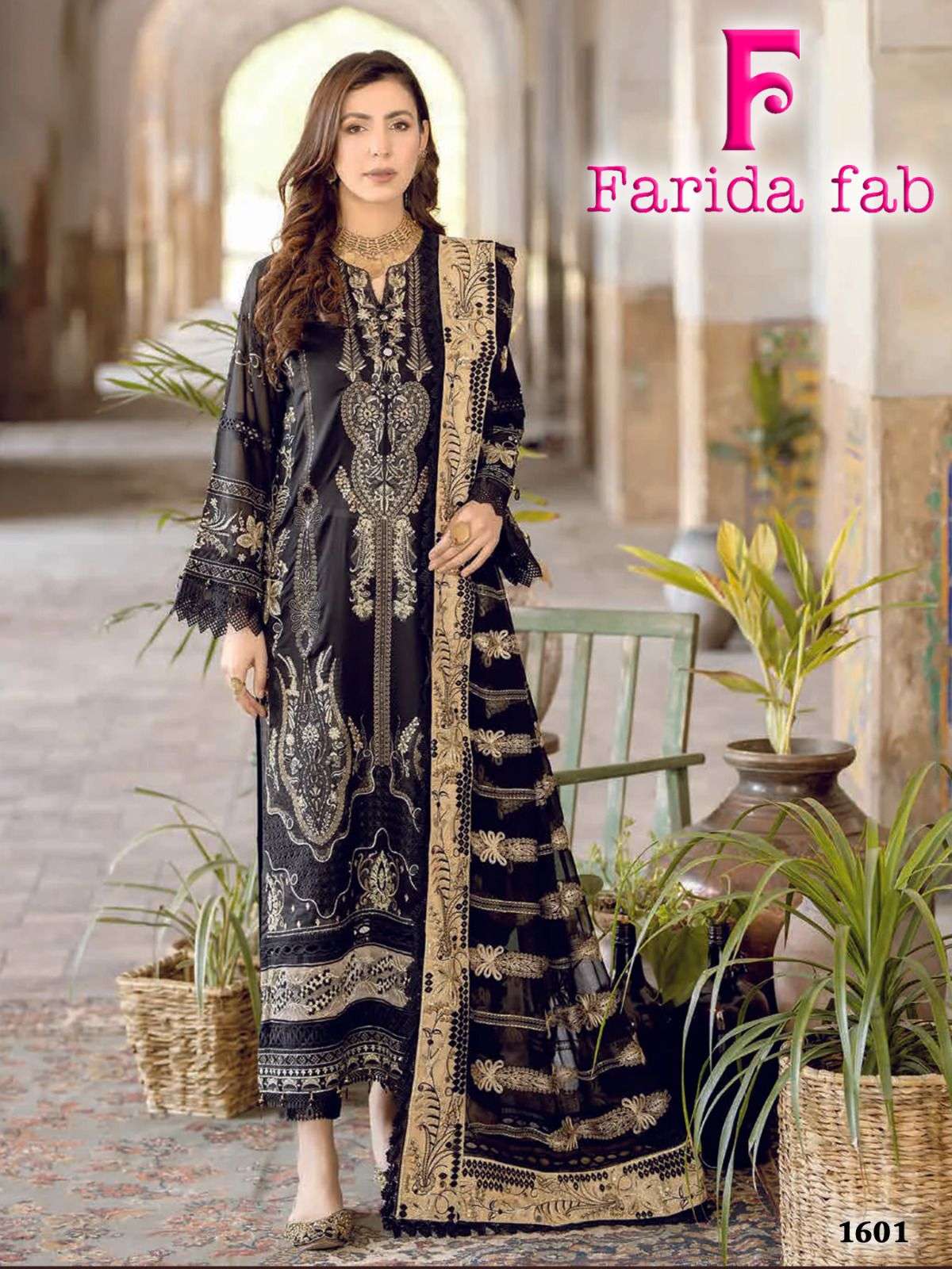 FARIDA FAB ELLIJA COTTON DIGITAL PRINT SALWAR SUIT