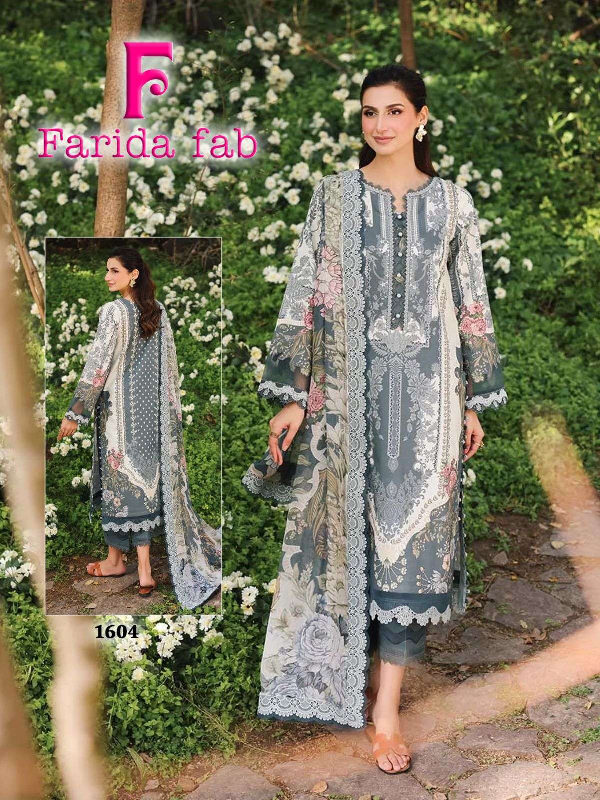 FARIDA FAB ELLIJA COTTON DIGITAL PRINT SALWAR SUIT