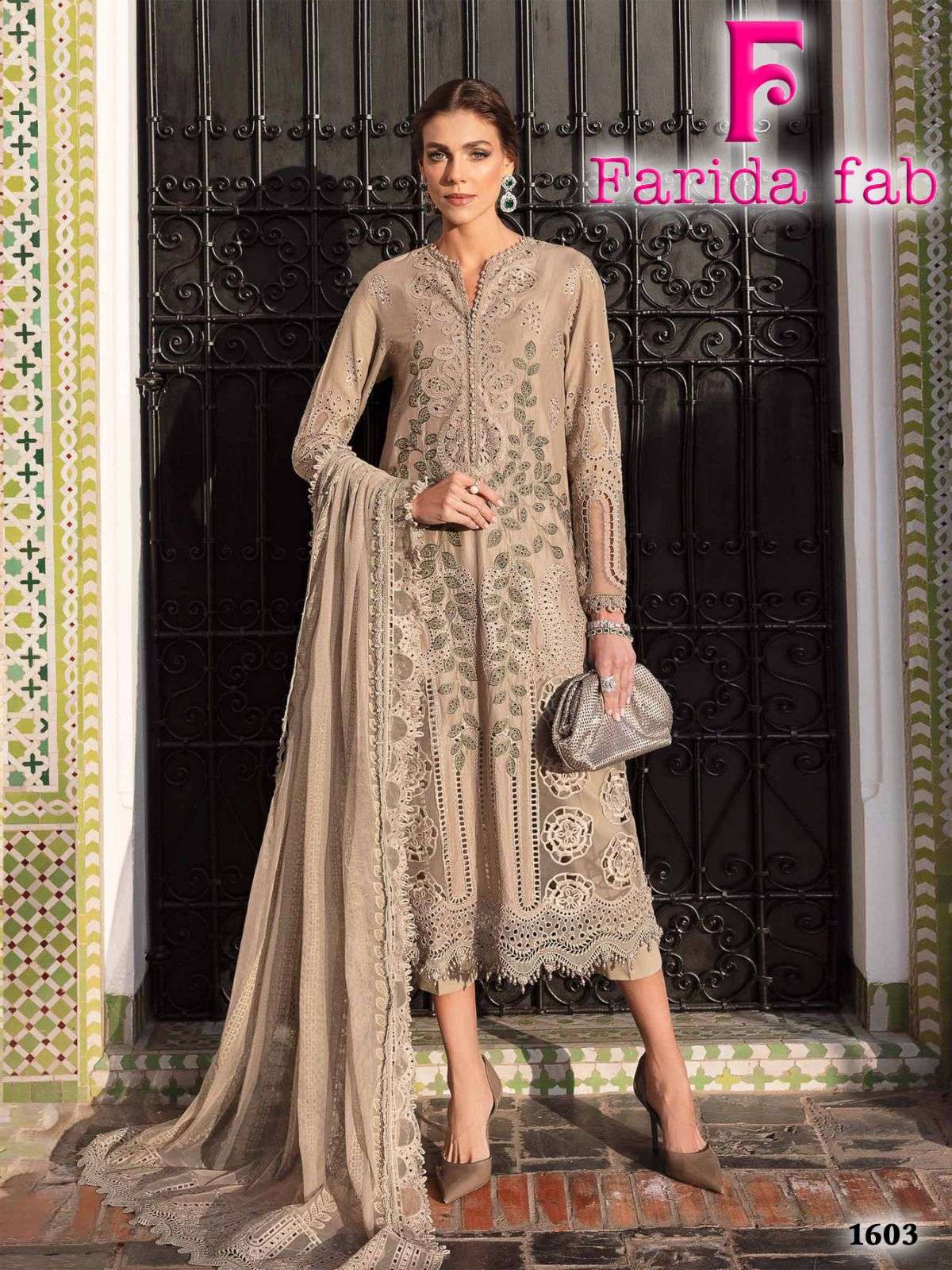 FARIDA FAB ELLIJA COTTON DIGITAL PRINT SALWAR SUIT