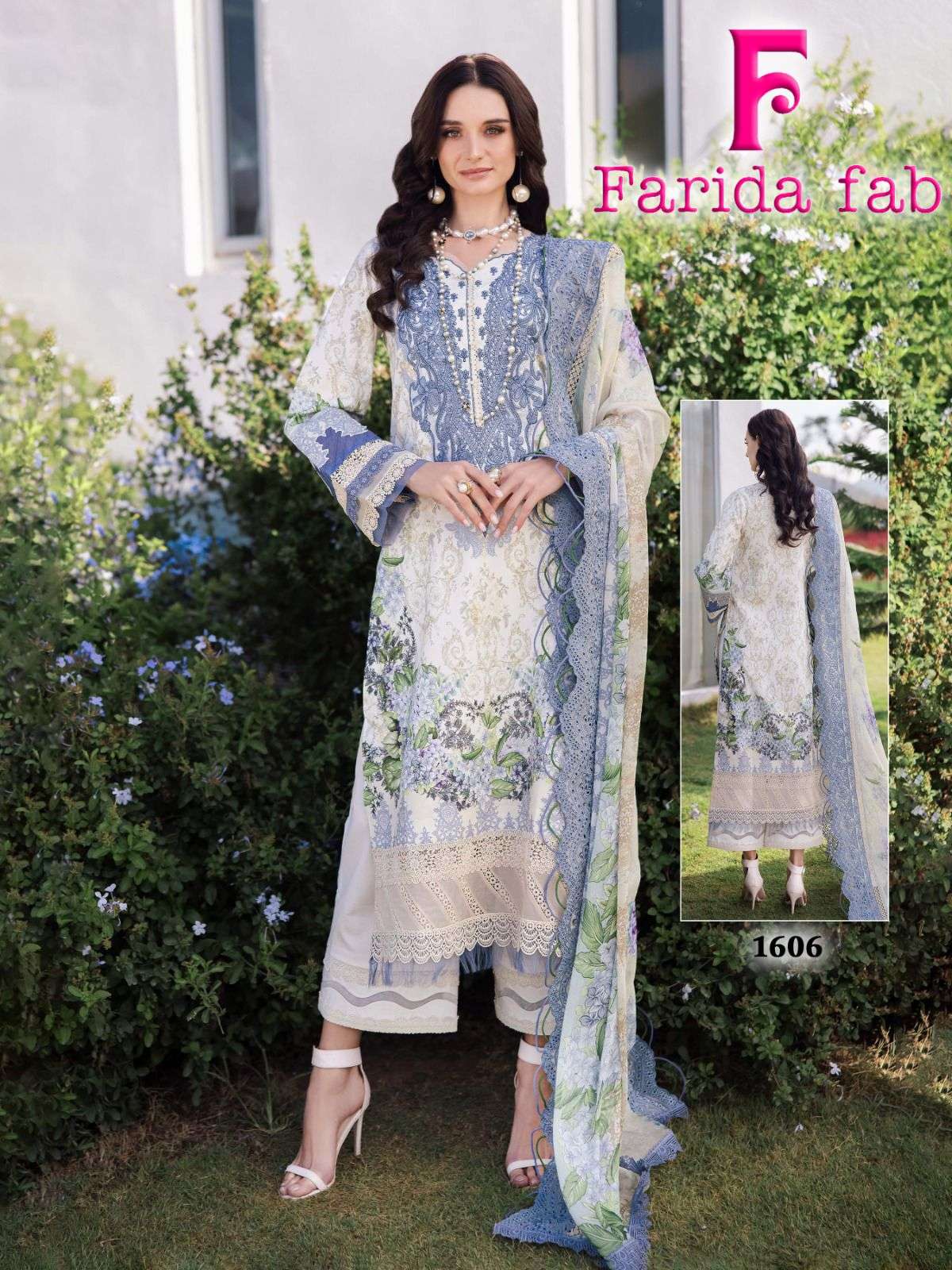 FARIDA FAB ELLIJA COTTON DIGITAL PRINT SALWAR SUIT