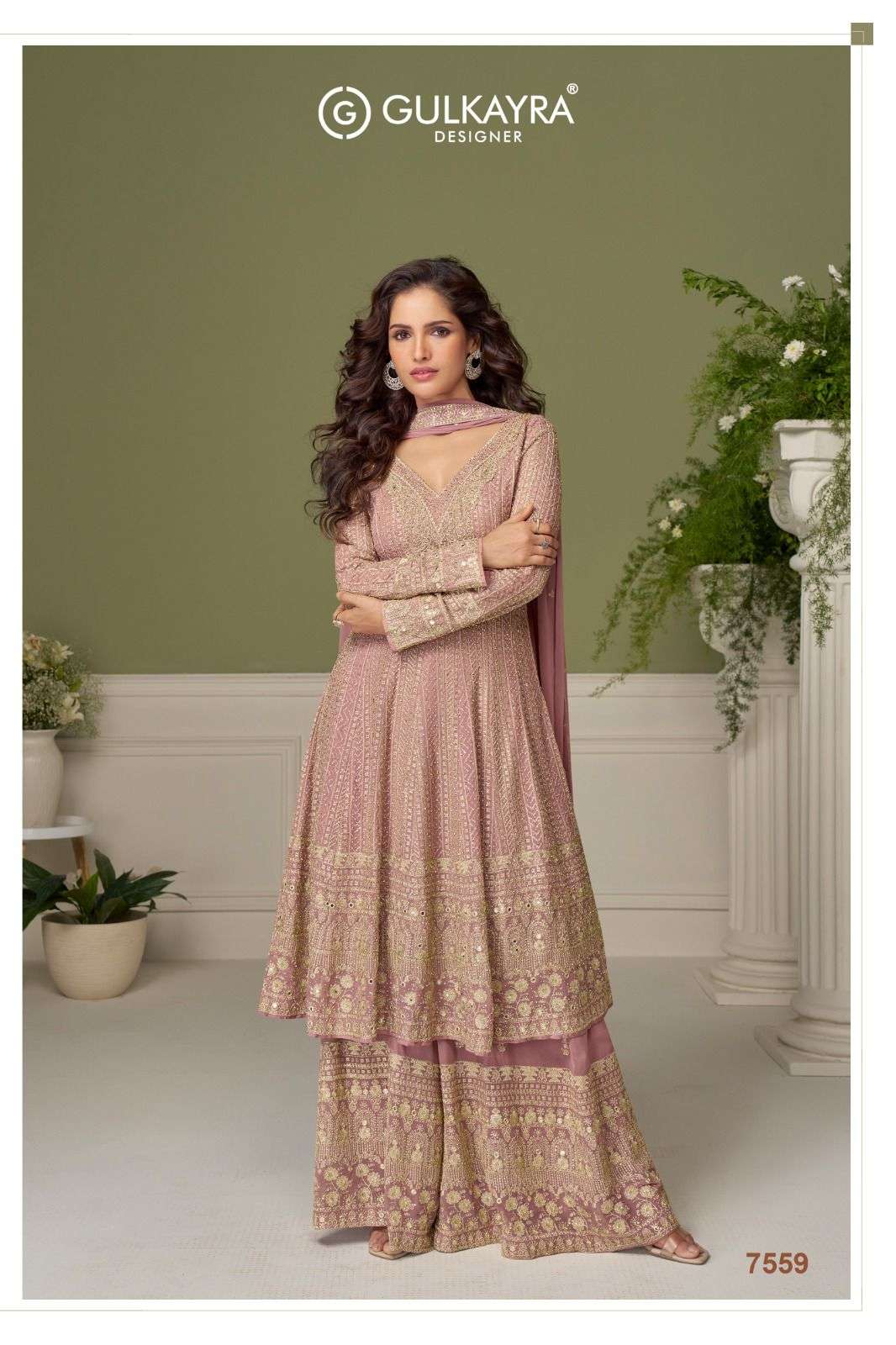 GULKAYRA DESIGNER GLAMOUR GEORGETTE HEAVY DESIGNER PARTY WEAR SUIT