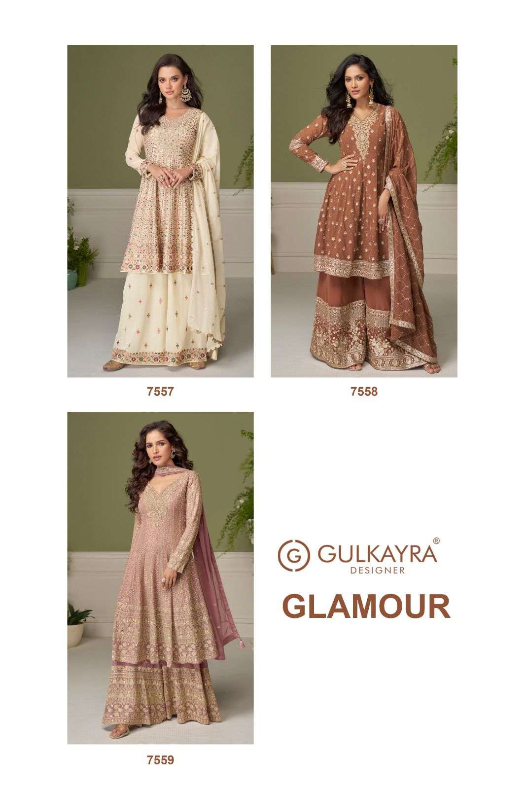 GULKAYRA DESIGNER GLAMOUR GEORGETTE HEAVY DESIGNER PARTY WEAR SUIT