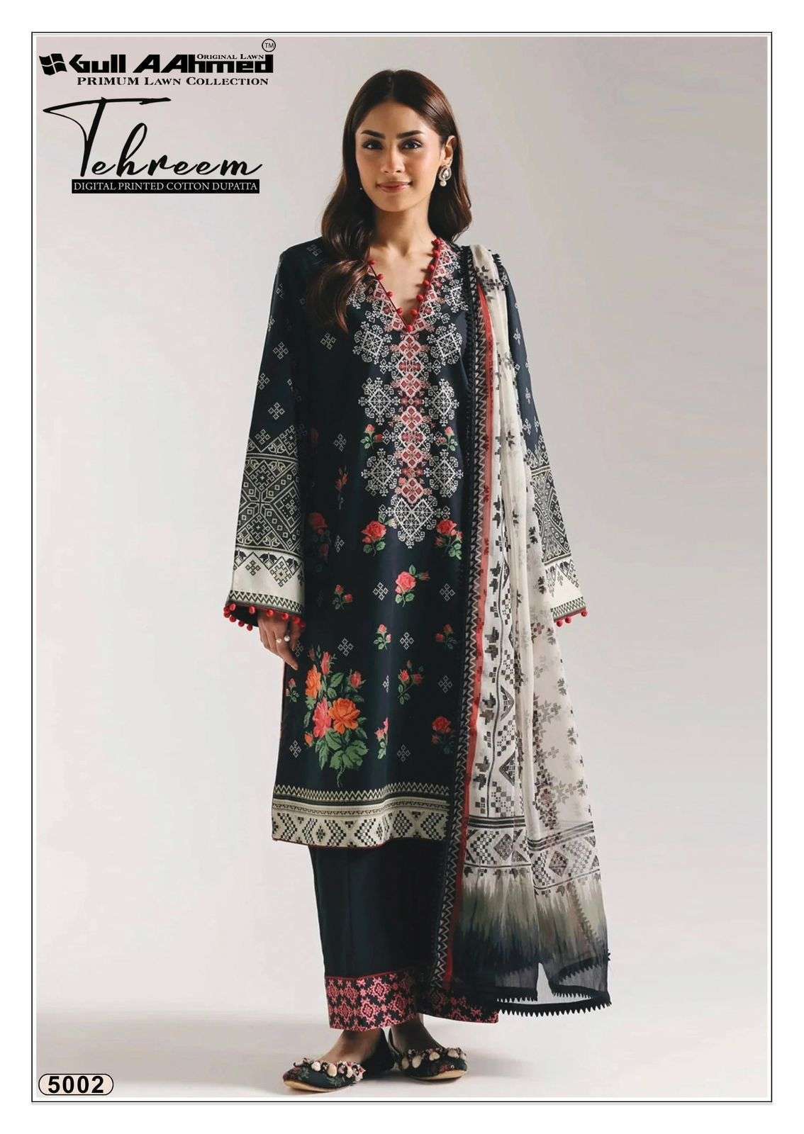 GULL AAHMED TEHREEM VOL 5 COTTON DIGITAL PRINT SALWAR SUIT
