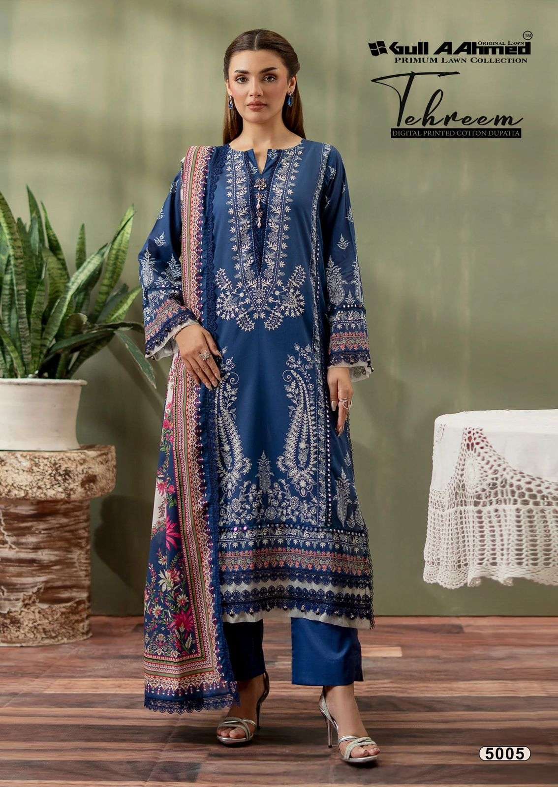 GULL AAHMED TEHREEM VOL 5 COTTON DIGITAL PRINT SALWAR SUIT