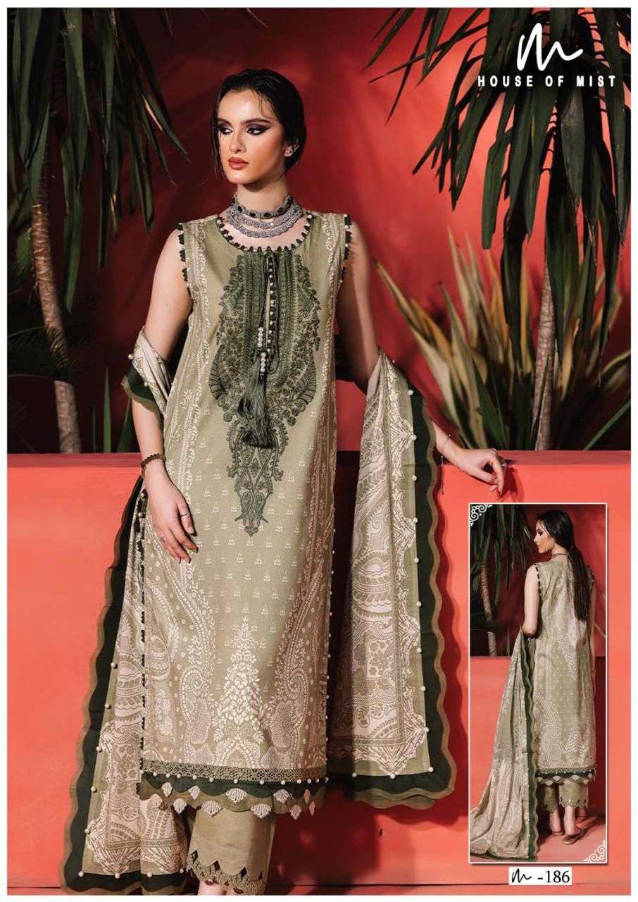 HOUSE OF MIST GHAZAL COTTON COLLECTION VOL 19 DIGITAL PRINTS COTTON SUIT