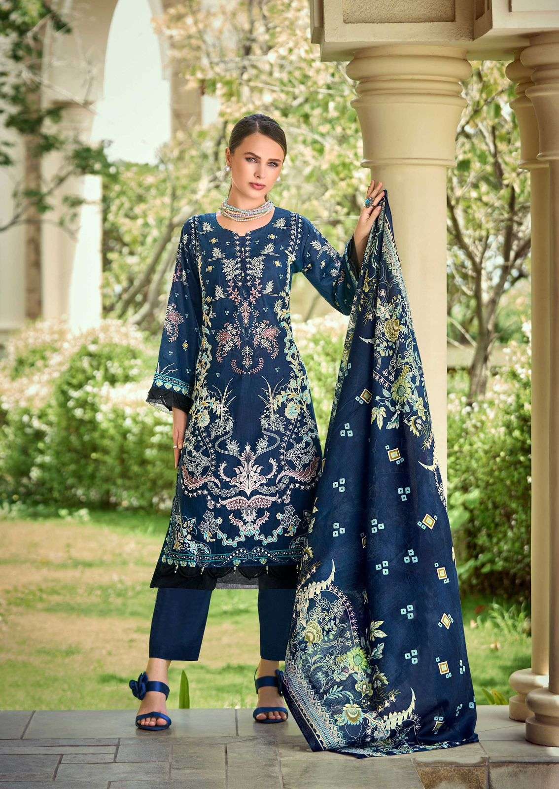 ISHAAL PRINTS GULMOHAR COMBO READYMADE COLLECTION
