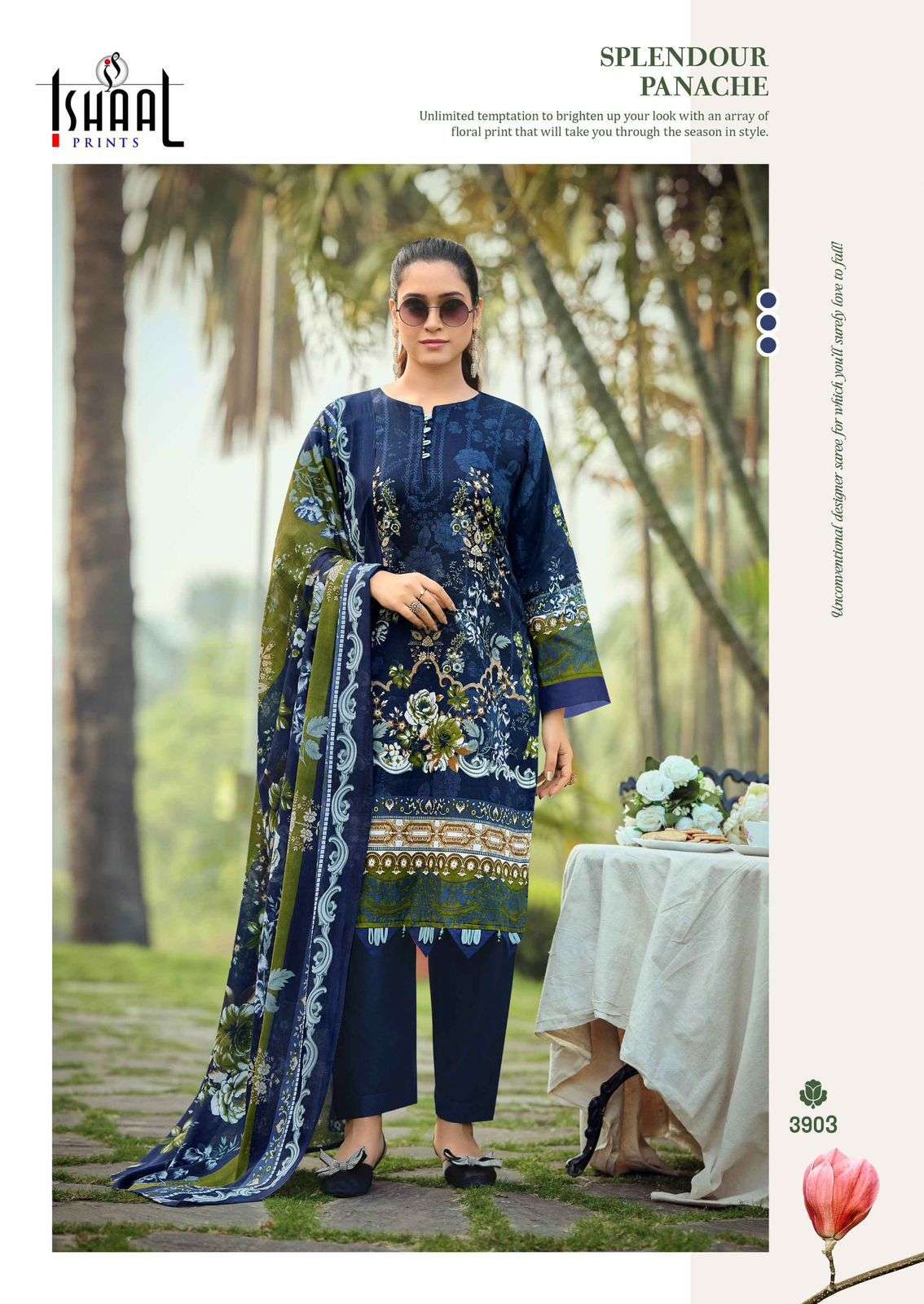 ISHAAL PRINTS GULMOHAR VOL 39 LAWN COTTON DIGITAL PRINTS SALWAR SUIT