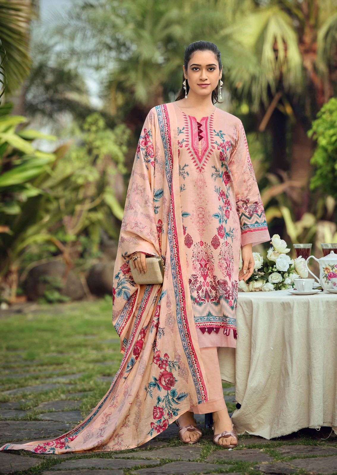 ISHAAL PRINTS GULMOHAR VOL 39 LAWN COTTON DIGITAL PRINTS SALWAR SUIT