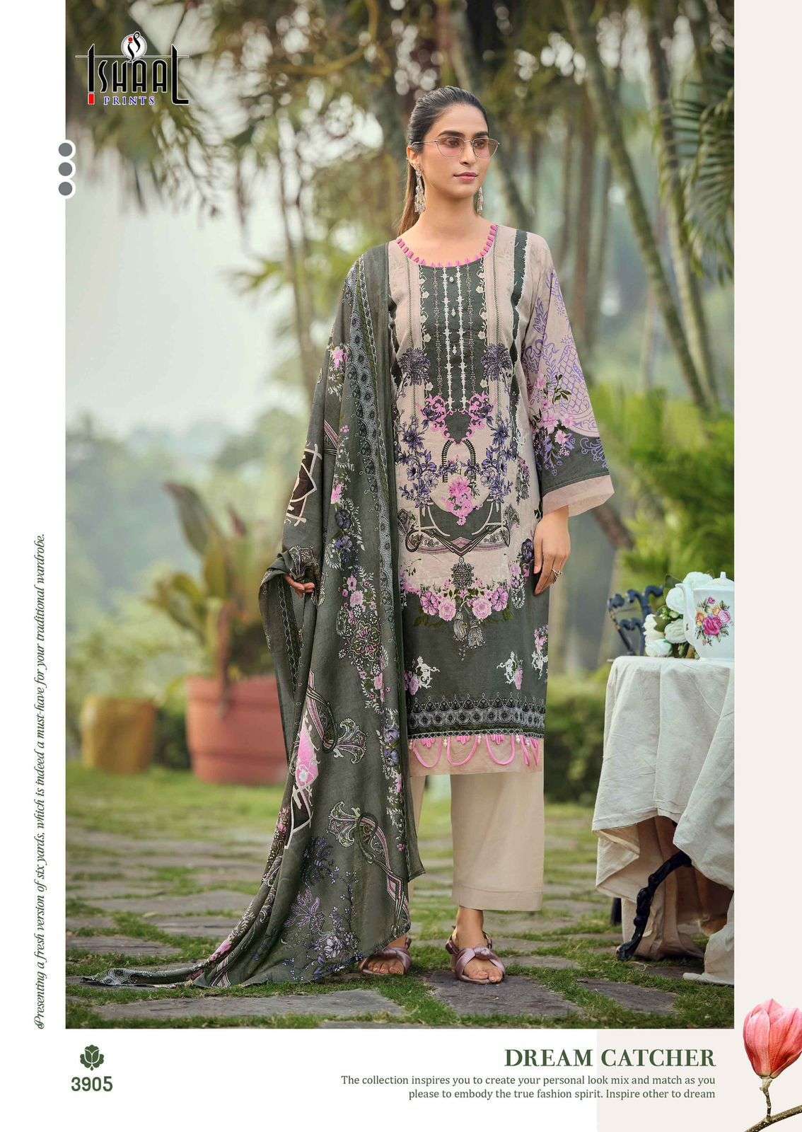 ISHAAL PRINTS GULMOHAR VOL 39 LAWN COTTON DIGITAL PRINTS SALWAR SUIT