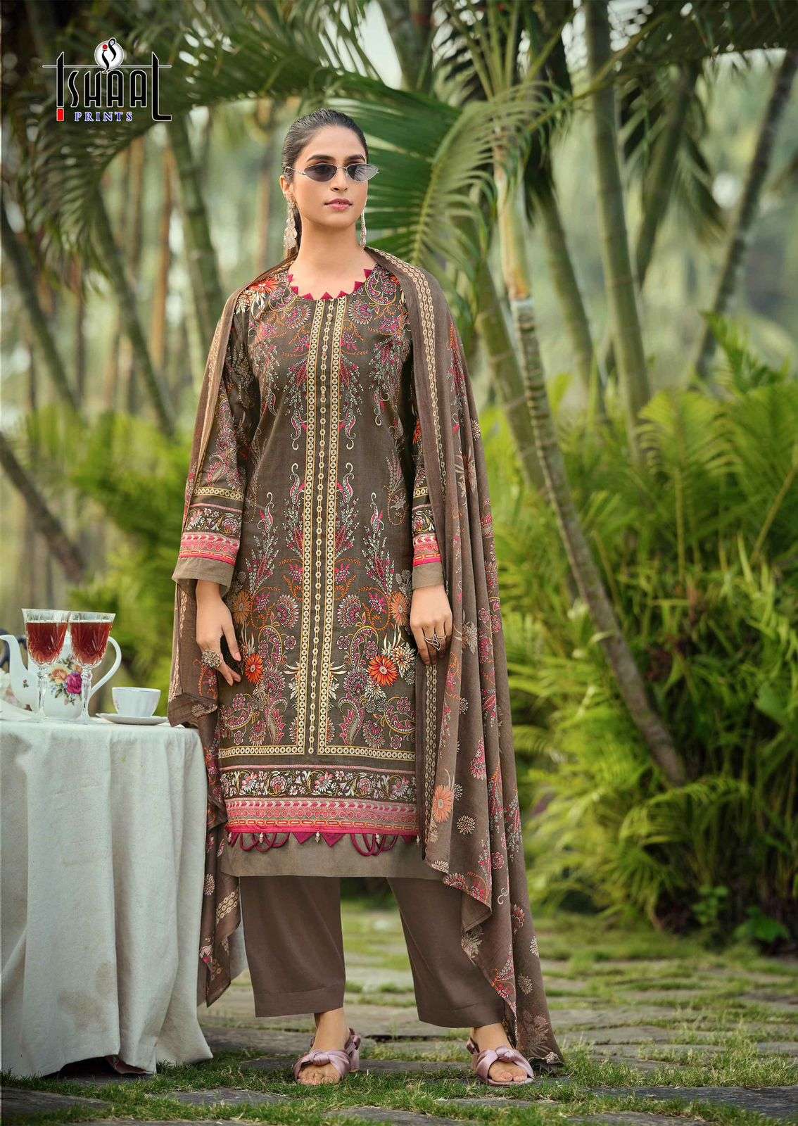 ISHAAL PRINTS GULMOHAR VOL 39 LAWN COTTON DIGITAL PRINTS SALWAR SUIT