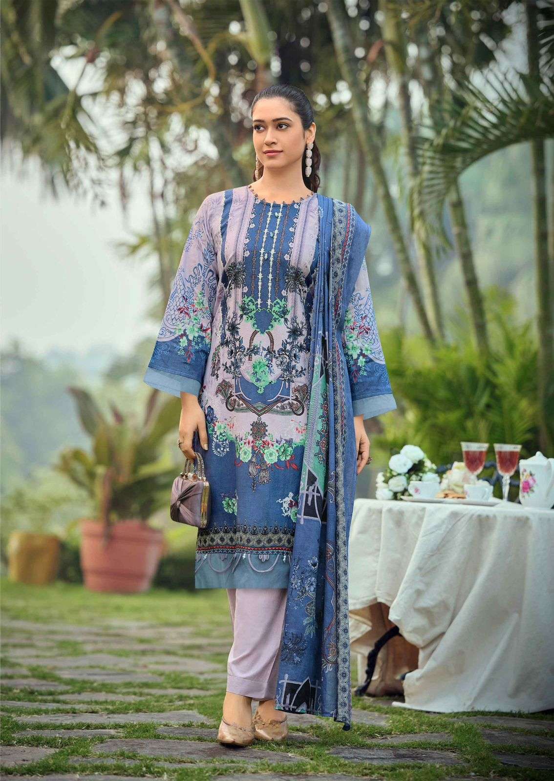 ISHAAL PRINTS GULMOHAR VOL 39 LAWN COTTON DIGITAL PRINTS SALWAR SUIT