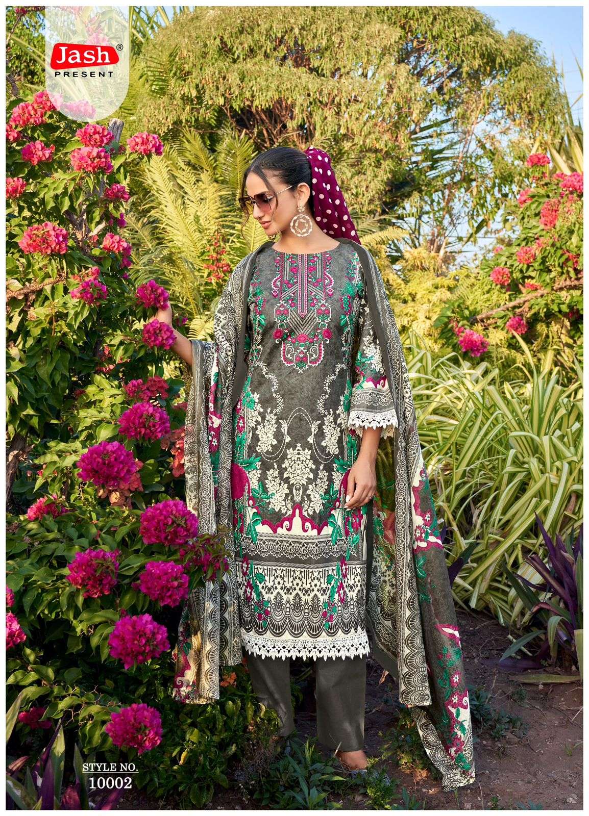 JASH BELLISHA VOL 10 COTTON DIGITAL PRINTS SALWAR SUIT