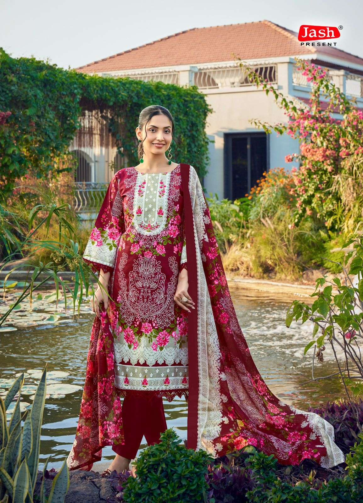 JASH BELLISHA VOL 10 COTTON DIGITAL PRINTS SALWAR SUIT