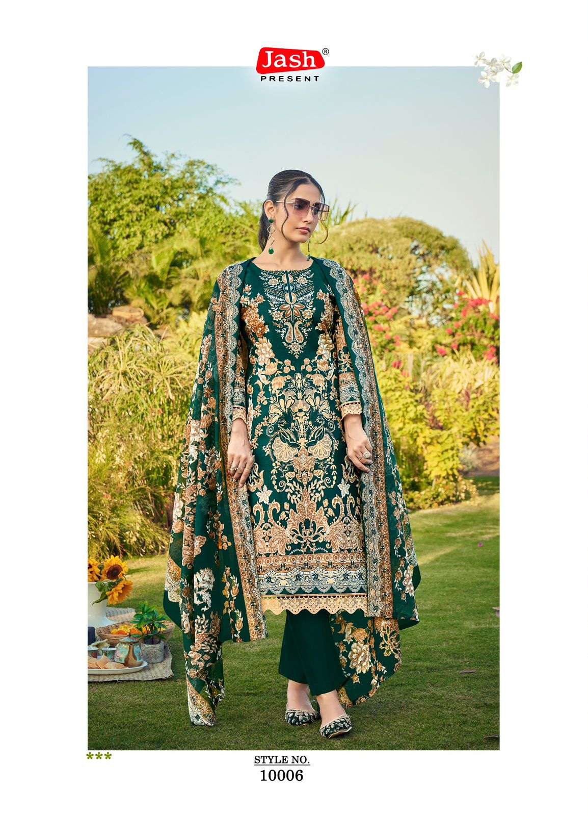 JASH BELLISHA VOL 10 COTTON DIGITAL PRINTS SALWAR SUIT