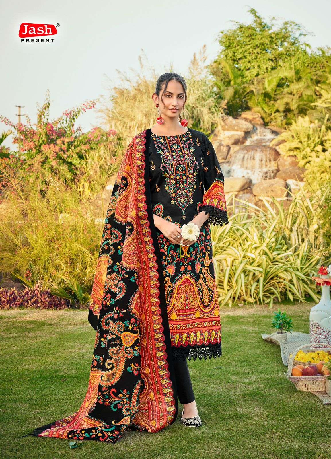 JASH BELLISHA VOL 10 COTTON DIGITAL PRINTS SALWAR SUIT