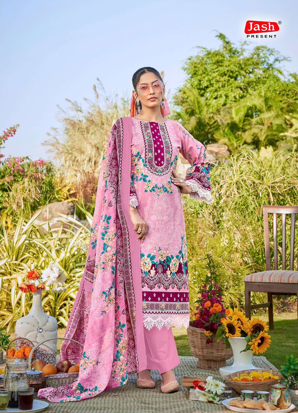 JASH BELLISHA VOL 10 COTTON DIGITAL PRINTS SALWAR SUIT