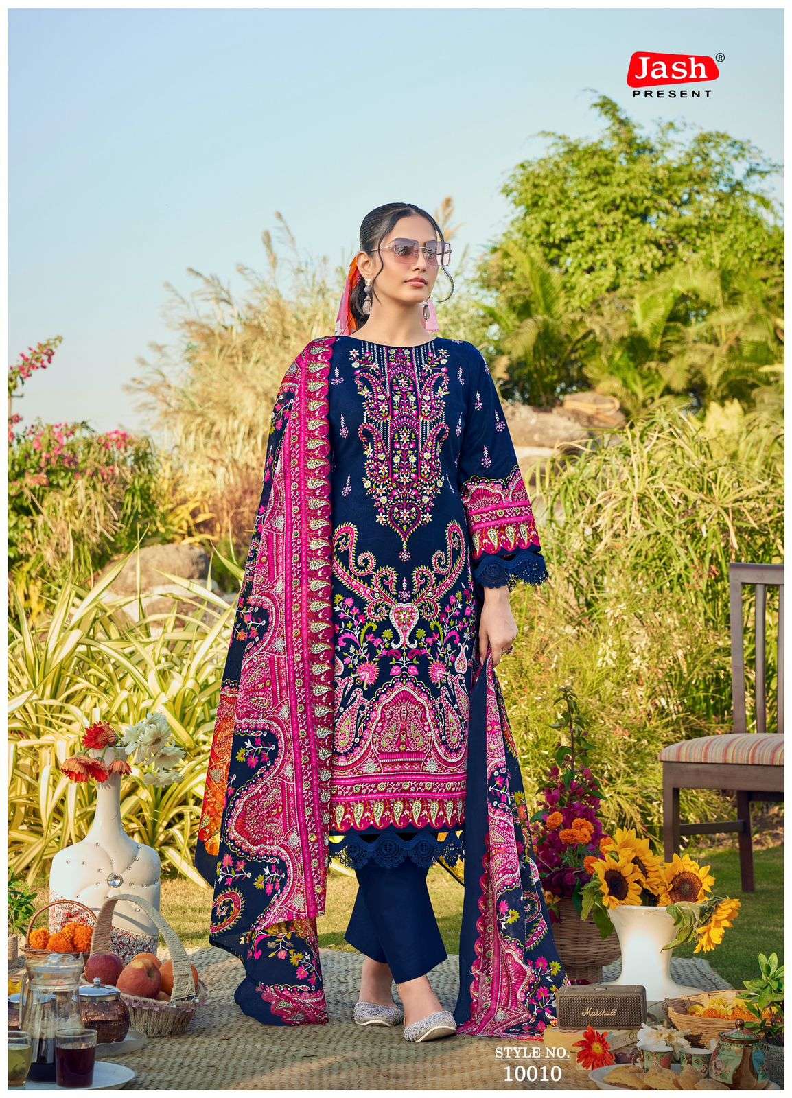 JASH BELLISHA VOL 10 COTTON DIGITAL PRINTS SALWAR SUIT
