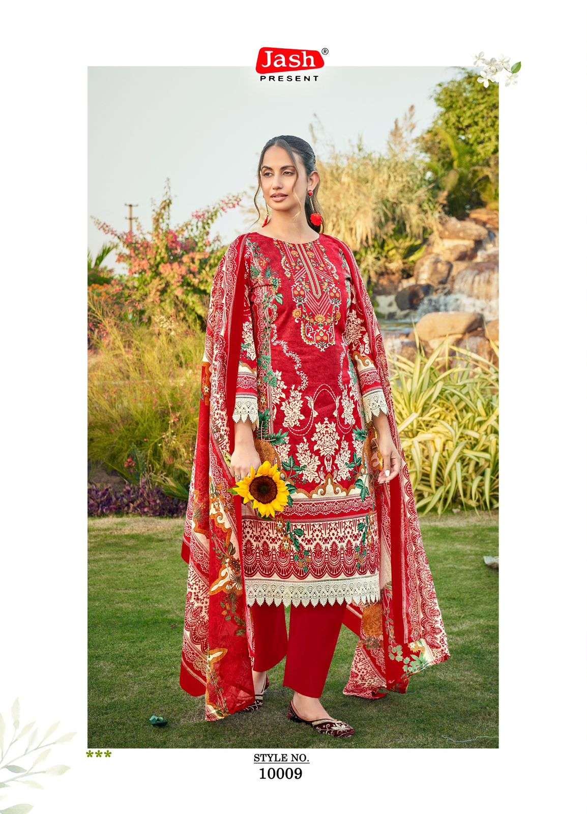 JASH BELLISHA VOL 10 COTTON DIGITAL PRINTS SALWAR SUIT