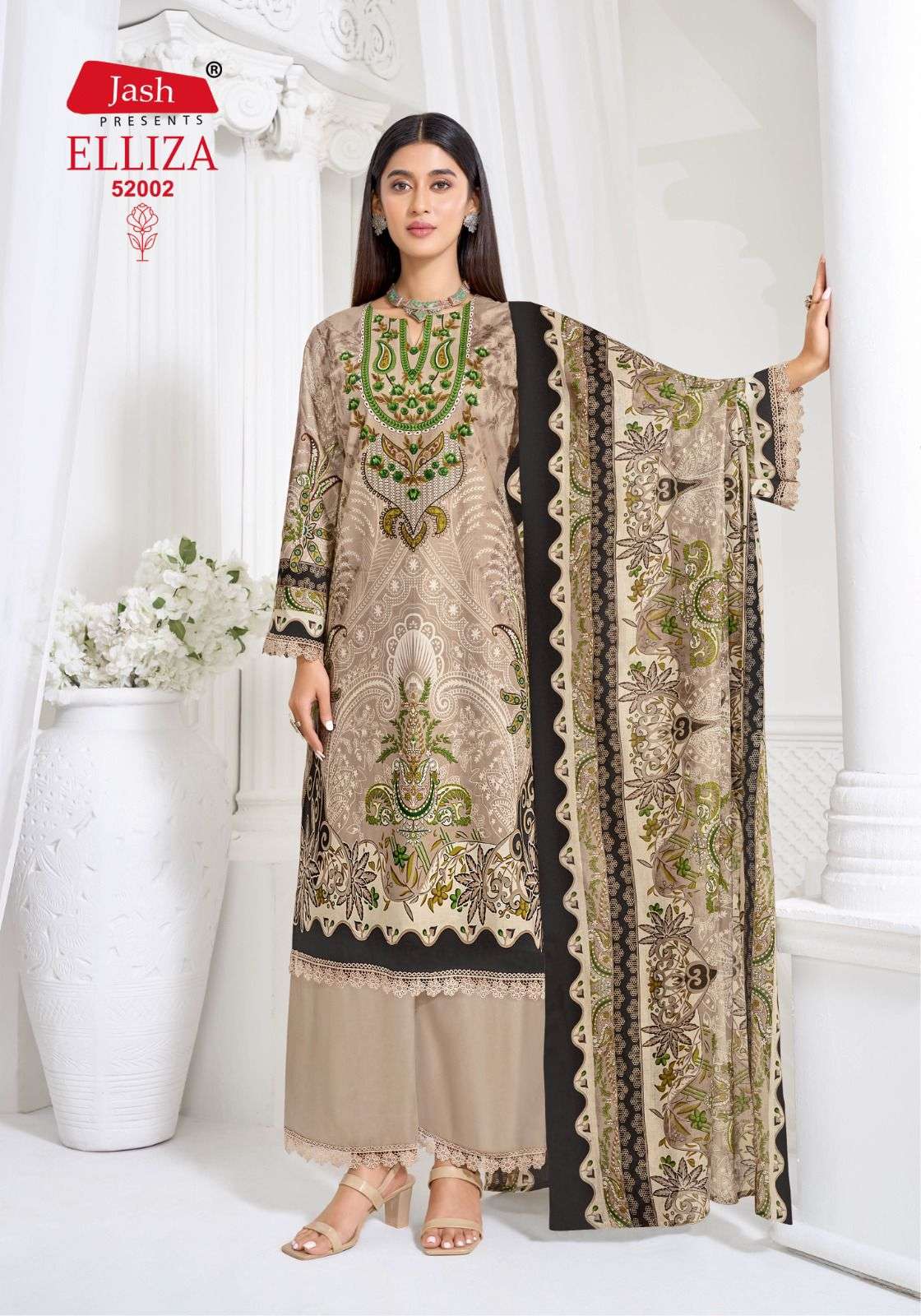 JASH ELLIZA VOL 52 COTTON DIGITAL PRINT SALWAR SUIT