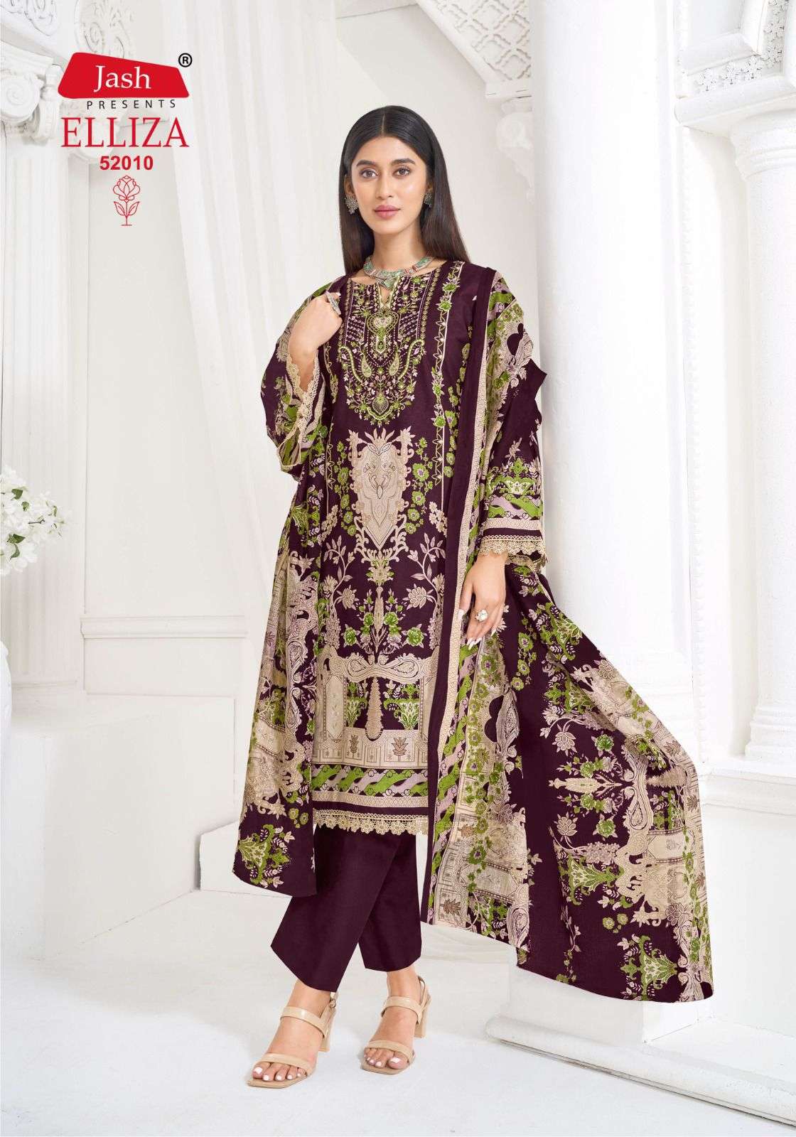 JASH ELLIZA VOL 52 COTTON DIGITAL PRINT SALWAR SUIT