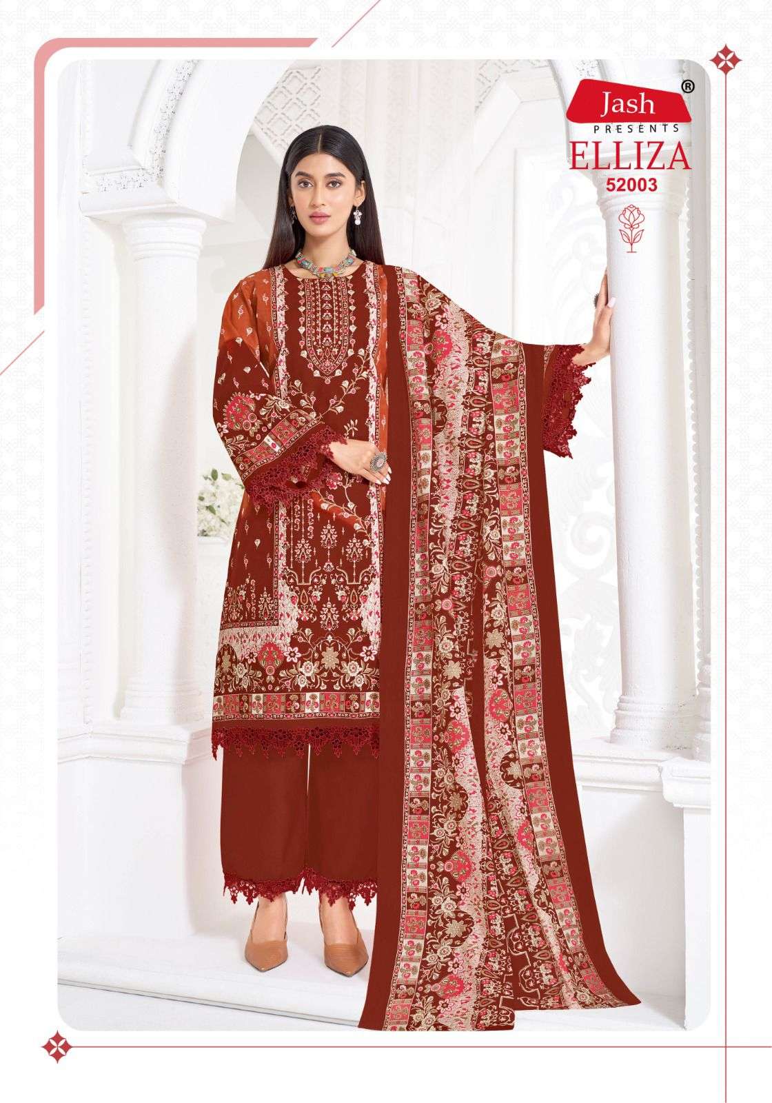 JASH ELLIZA VOL 52 COTTON DIGITAL PRINT SALWAR SUIT