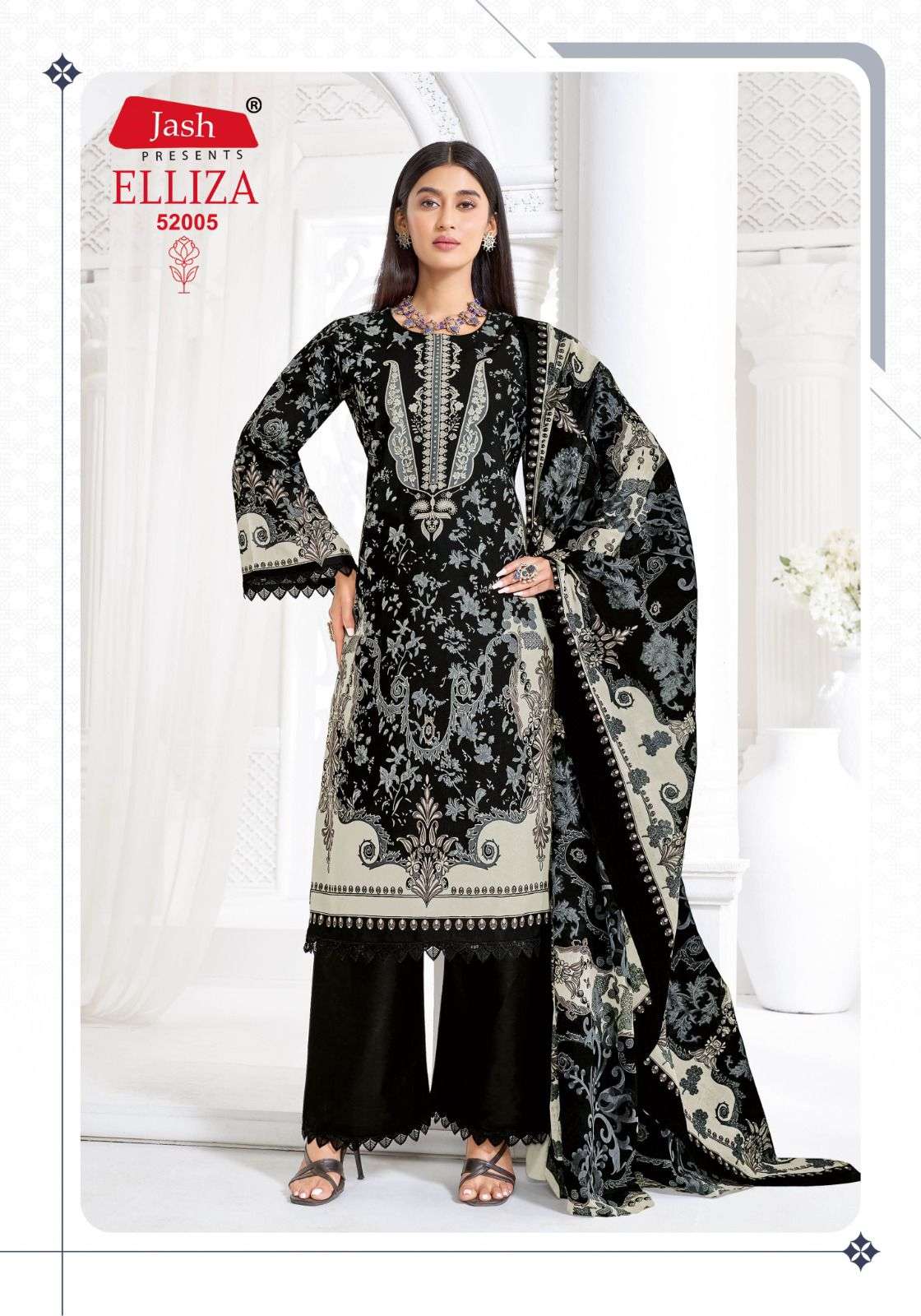 JASH ELLIZA VOL 52 COTTON DIGITAL PRINT SALWAR SUIT