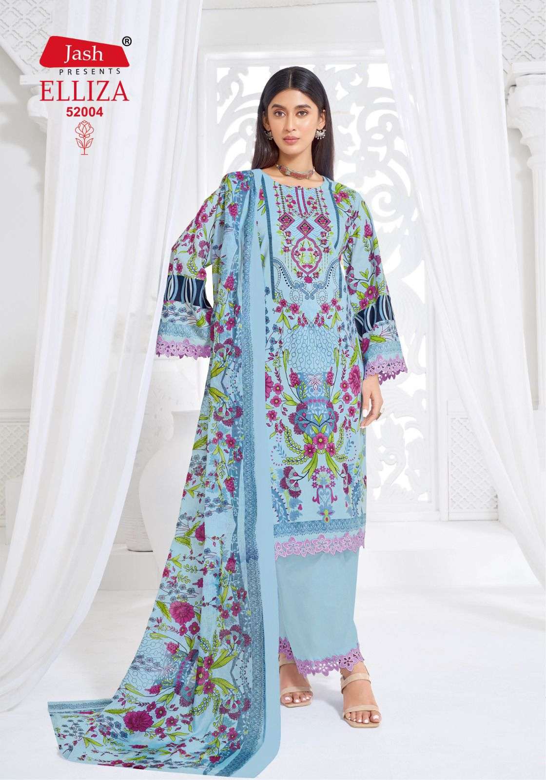 JASH ELLIZA VOL 52 COTTON DIGITAL PRINT SALWAR SUIT