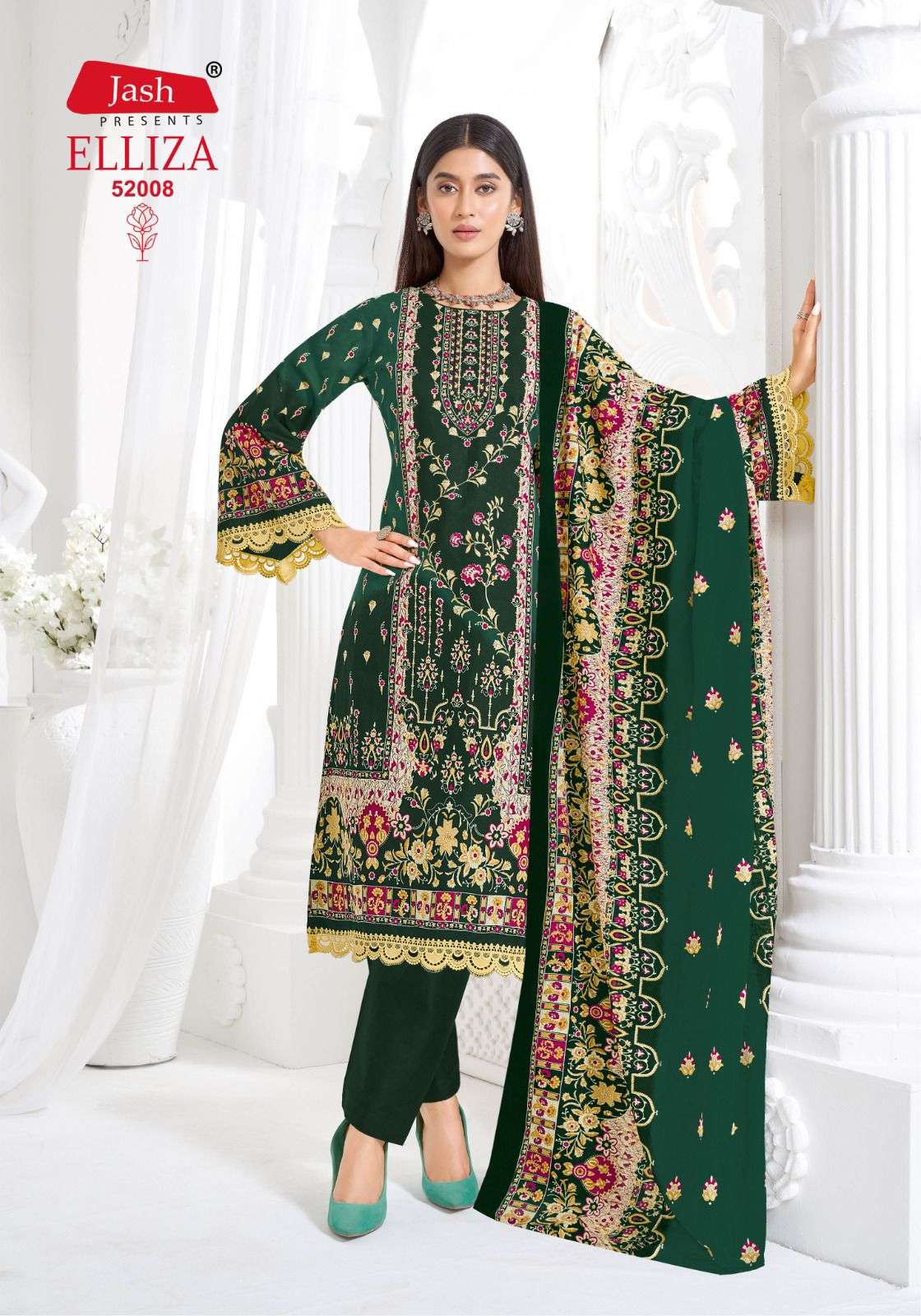 JASH ELLIZA VOL 52 COTTON DIGITAL PRINT SALWAR SUIT