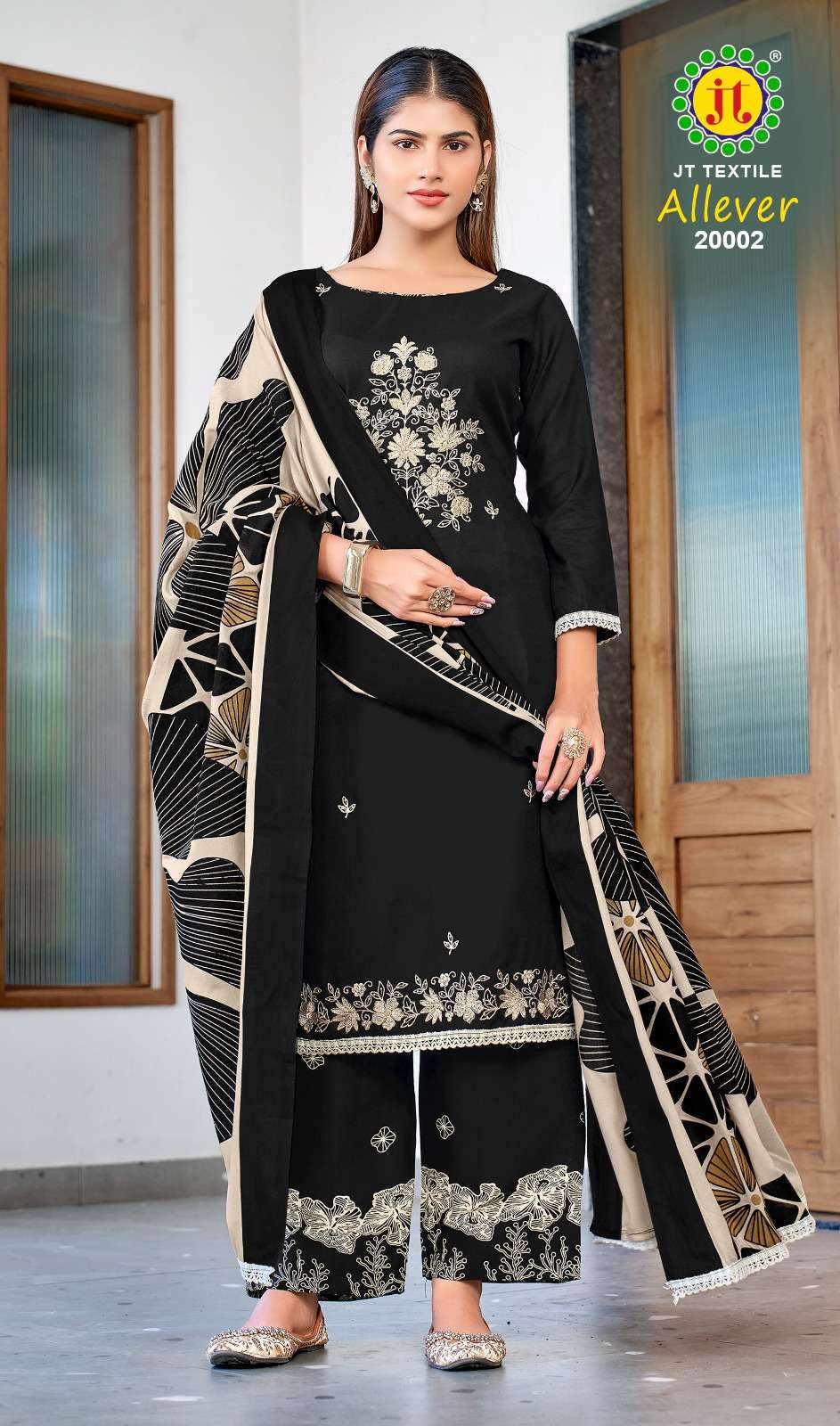 JT ALL EVER VOL 20 RAYON FANCY WORKS LADIES SALWAR SUIT