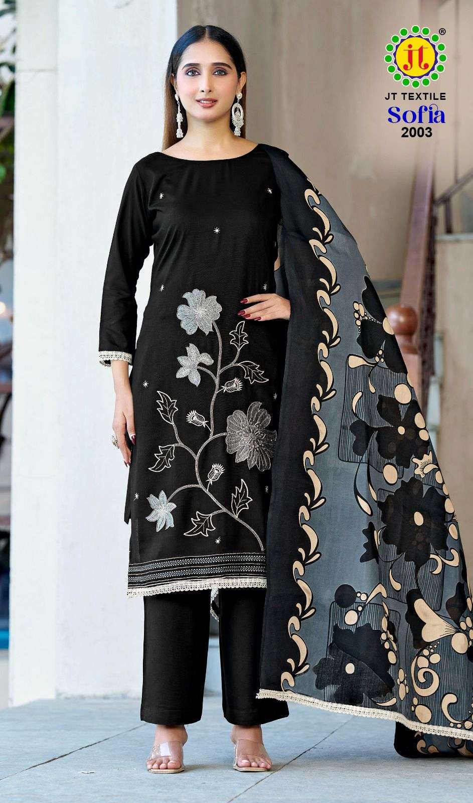 JT SOFIA VOL 2 RAYON FANCY PREMIUM WORKS LADIES SALWAR SUIT