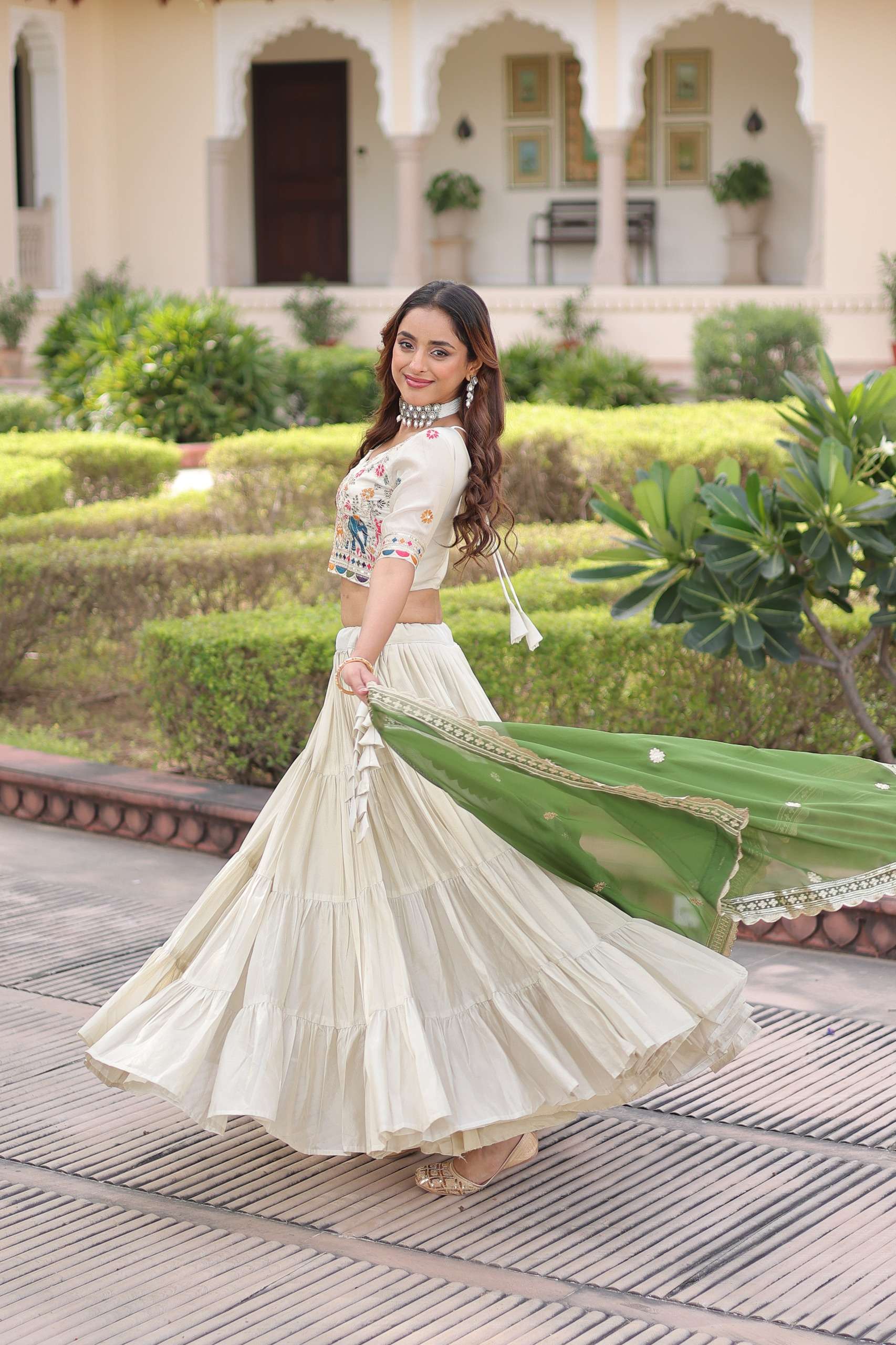 KA 5061 SILK DESIGNER FESTIVE WEAR LEHENGA CHOLI COLLECTIONS 