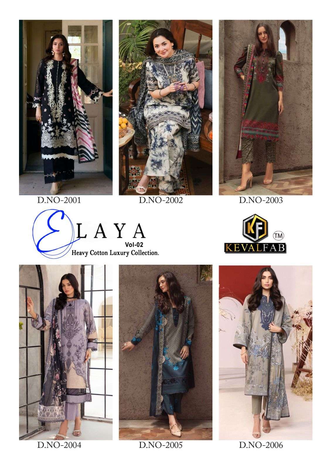 KEVAL FAB ELAYA VOL 2 COTTON DIGITAL PRINT SALWAR SUIT