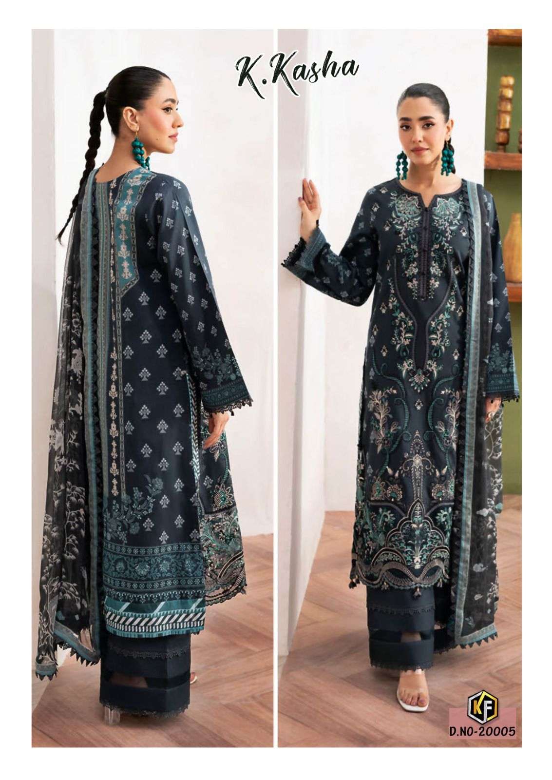 KEVAL FAB K KASHA VOL 20 COTTON DIGITAL STYLE PRINTS SALWAR SUIT