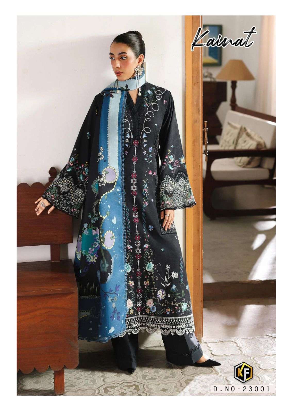 KEVAL FAB KAINAT VOL 23 COTTON DIGITAL PRINT SALWAR SUIT